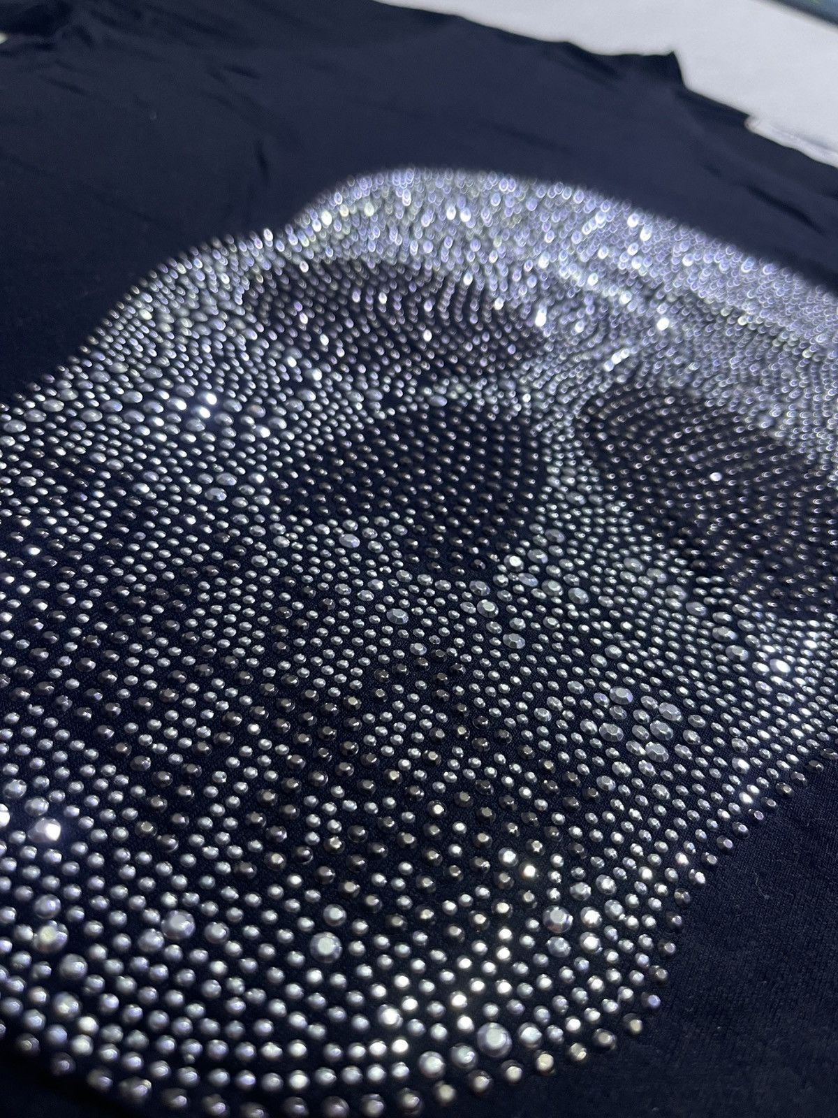 If Six Was Nine Y2K CLO BOX SHORT SLEEVE TSHIRT MOTIF SKULL GLITER Size US L / EU 52-54 / 3 - 4 Thumbnail