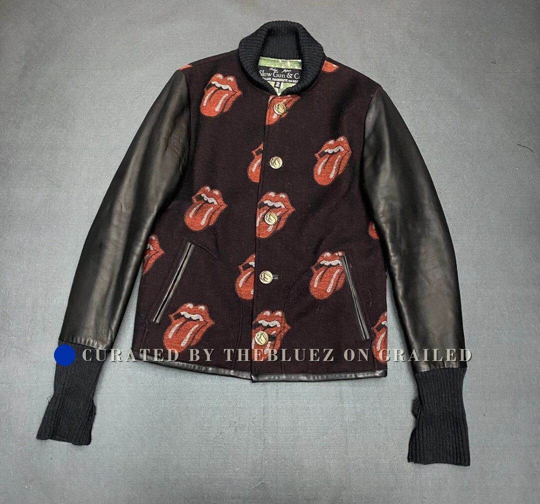 Slowear Slow Gun x Rolling Stones x Barneys Leather Jacket Size US M / EU 48-50 / 2 - 1 Thumbnail