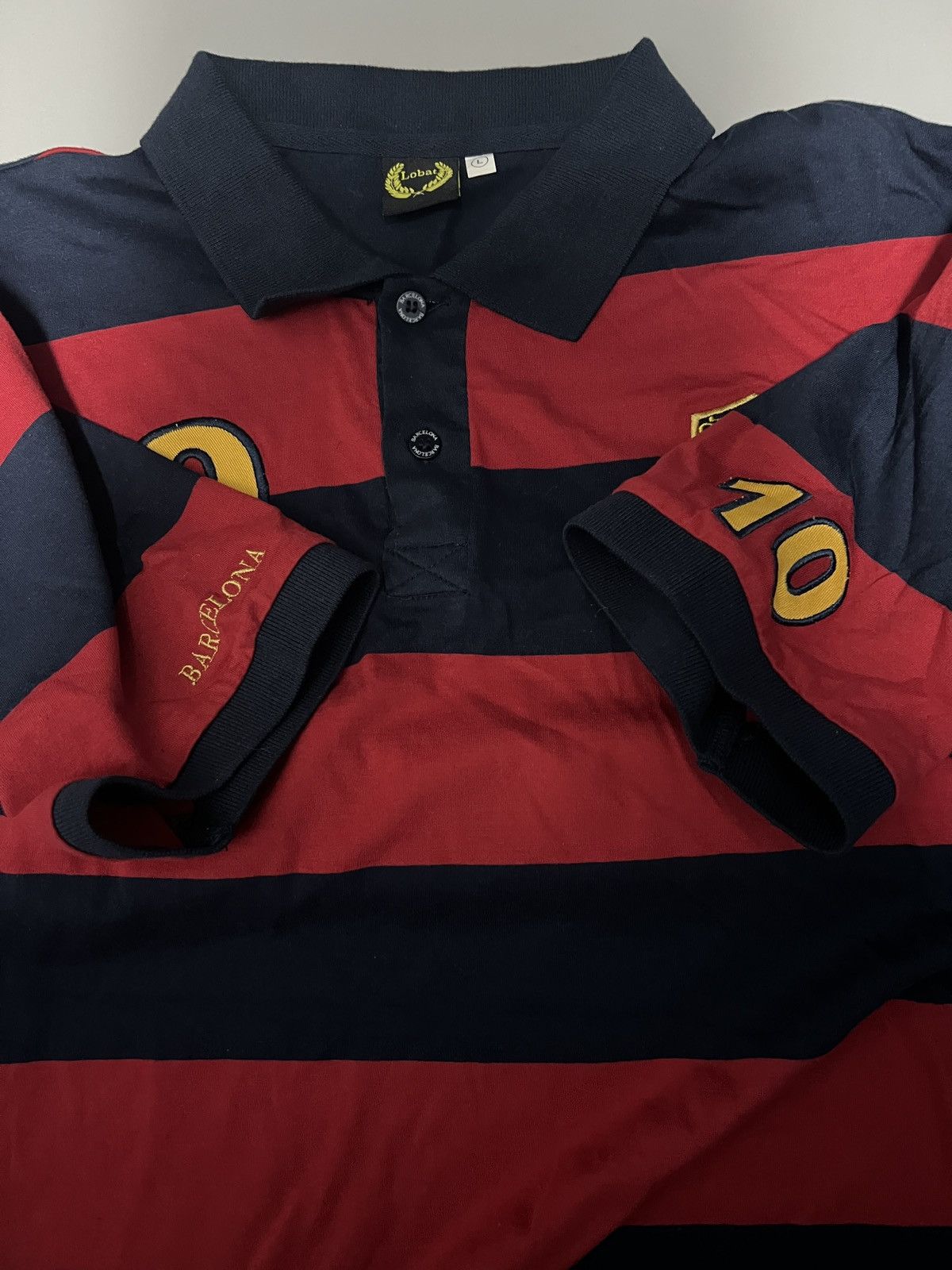 Vintage Barcelona polo shirt size large Size US L / EU 52-54 / 3 - 2 Thumbnail
