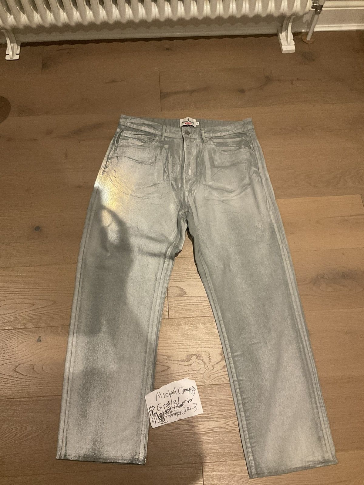 Supreme Supreme Stone Island 5-Pocket Jean Reflective | Grailed