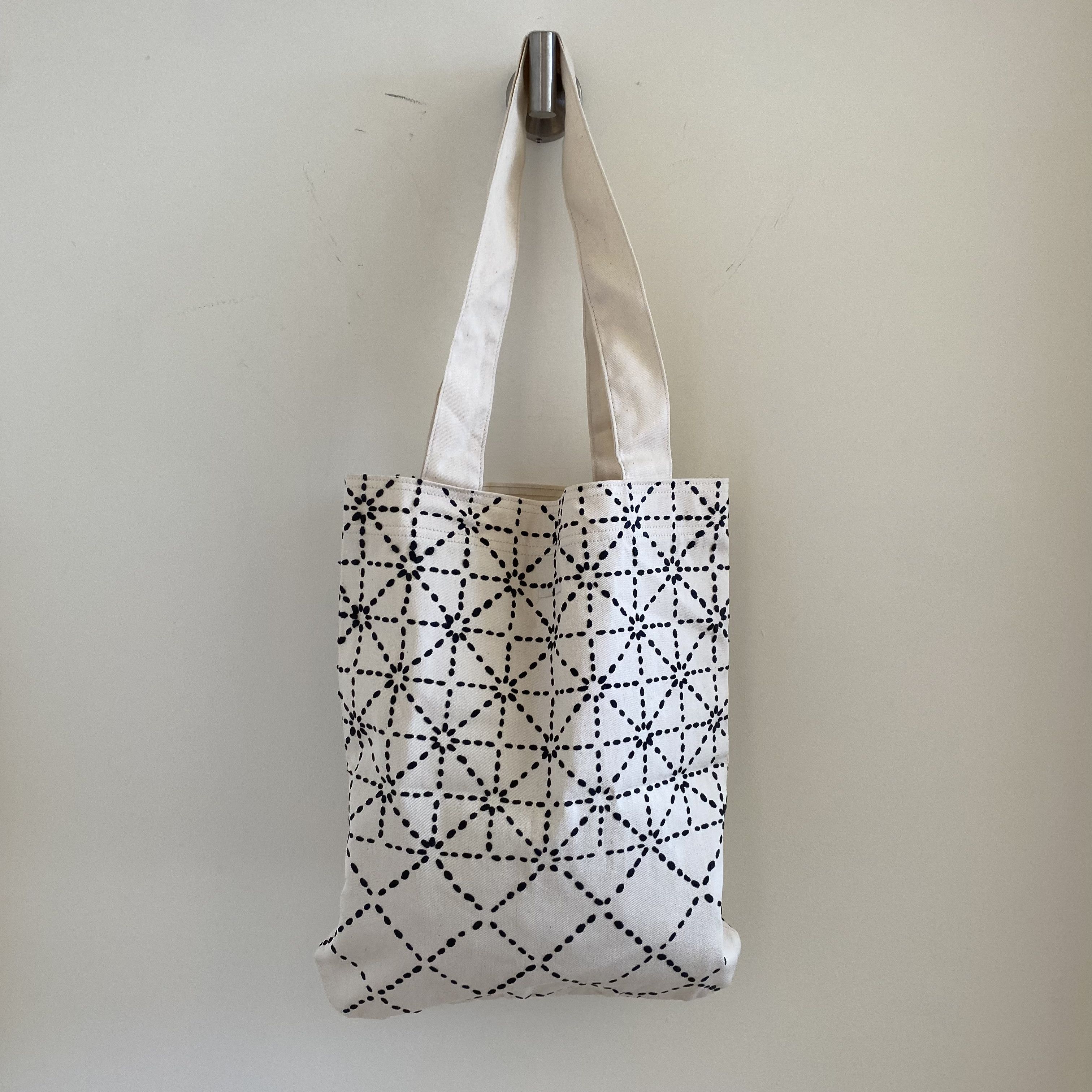 Kapital Kapital Kountry Sashiko Print Small Tote Size ONE SIZE - 7 Thumbnail