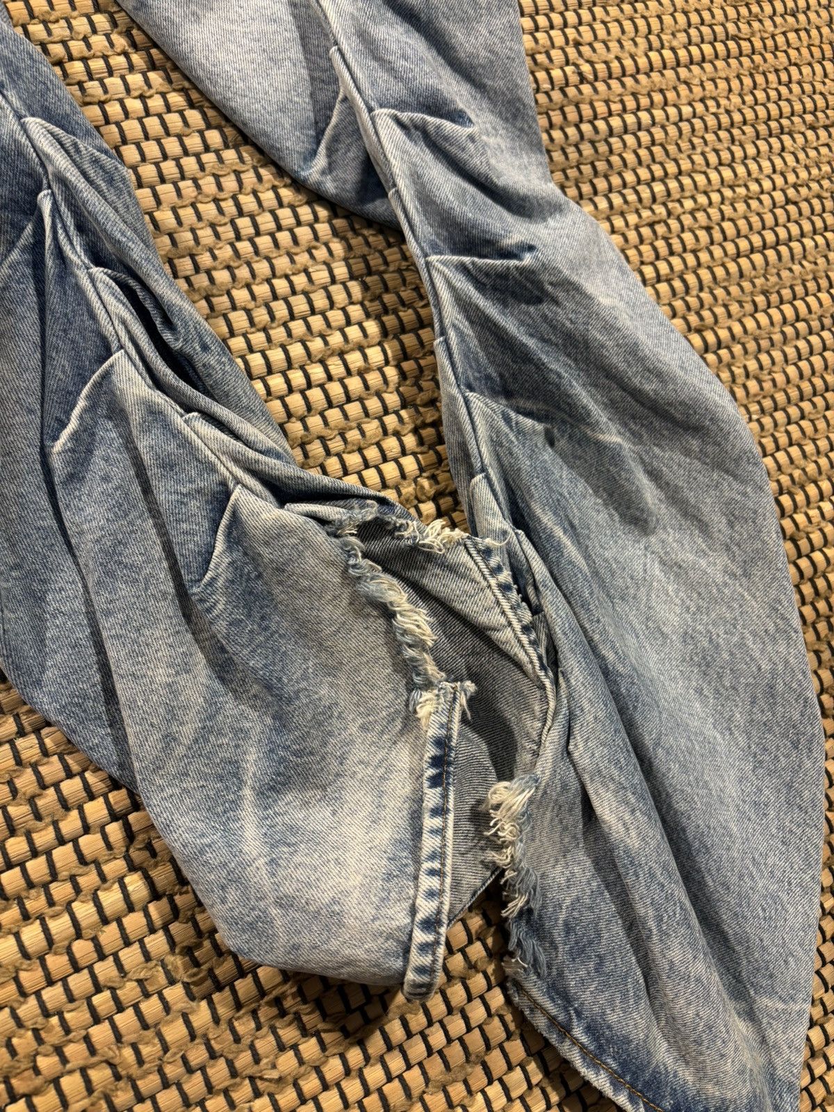 R13 R13 Shirring Boy Boot Jeans Size 25" / US 0 / IT 36 - 7 Thumbnail