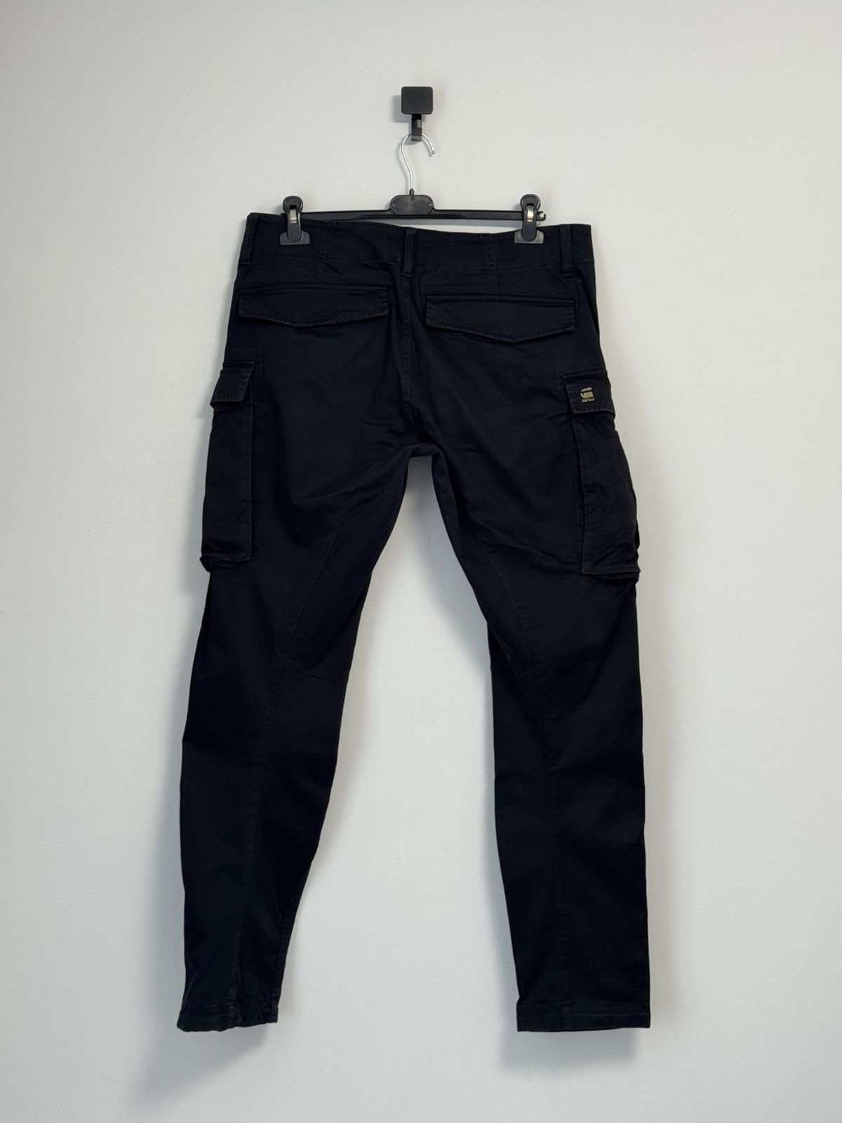G-Star G-STAR RAW Black ROVIC SLIM Multipocket Cargo Pants Size W35 Size US 35 - 15 Thumbnail