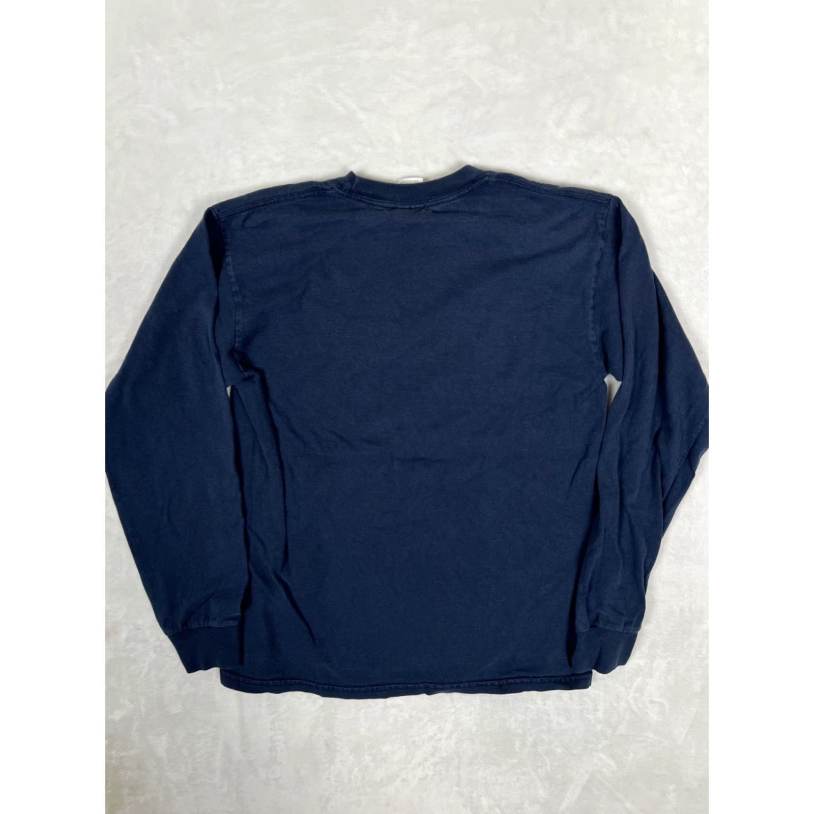 Gildan VINTAGE Gildan UC Davis Long Sleeve Shirt Mens M Blue Logo UC Davis Navy Crewneck 100% Cotton All Seasons Size US M / EU 48-50 / 2 - 6 Thumbnail