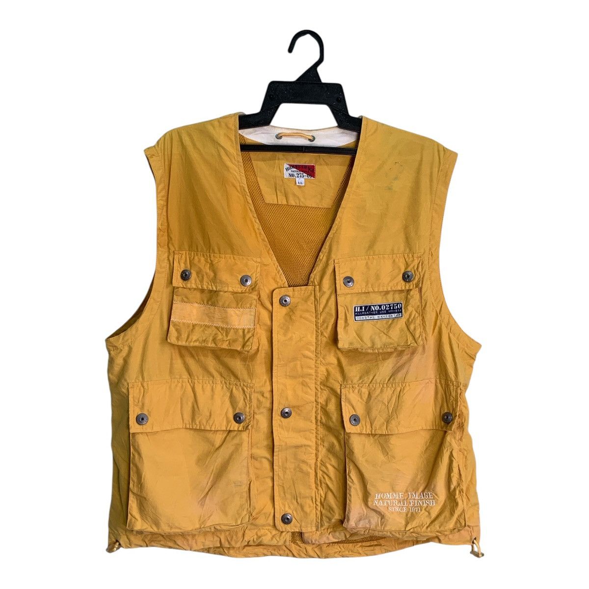Japanese Brand Rare Design Vintage Home Image Natural Finish Vests Size US XL / EU 56 / 4 - 1 Thumbnail