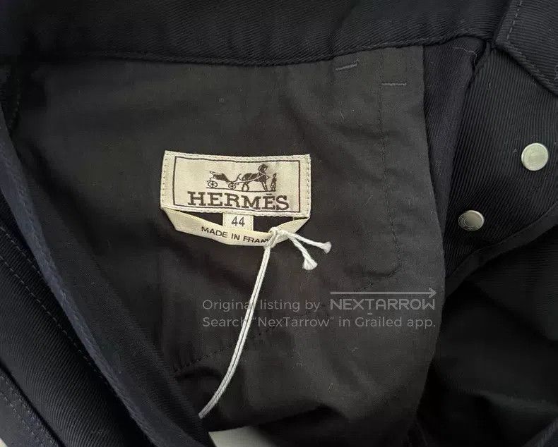 Hermes Hermes Stretch Cotton Twill Denim Pants Size US 38 / EU 54 - 7 Thumbnail