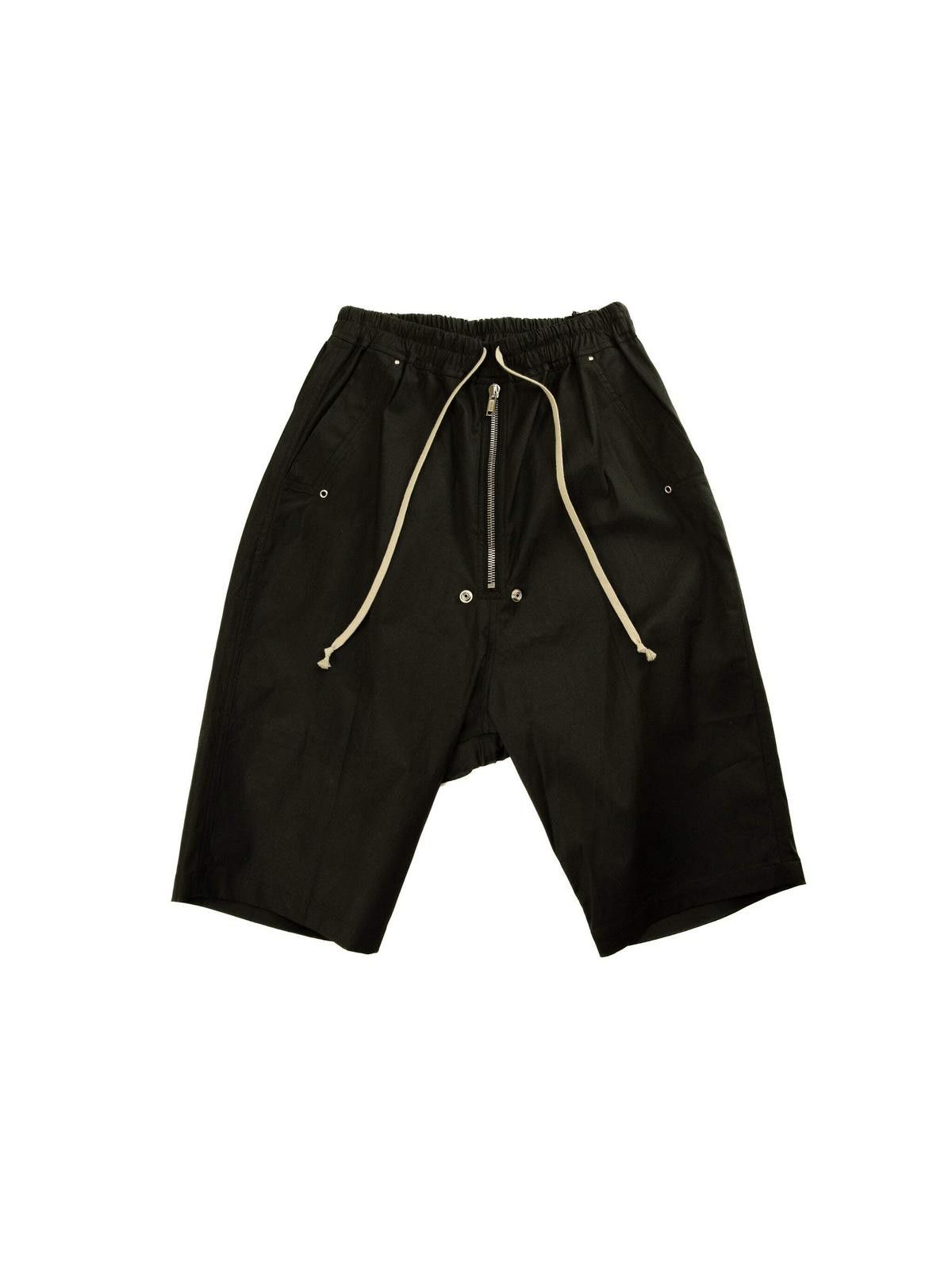 NEW Rick Owens Mens Bela Bermuda Shorts Medium Black