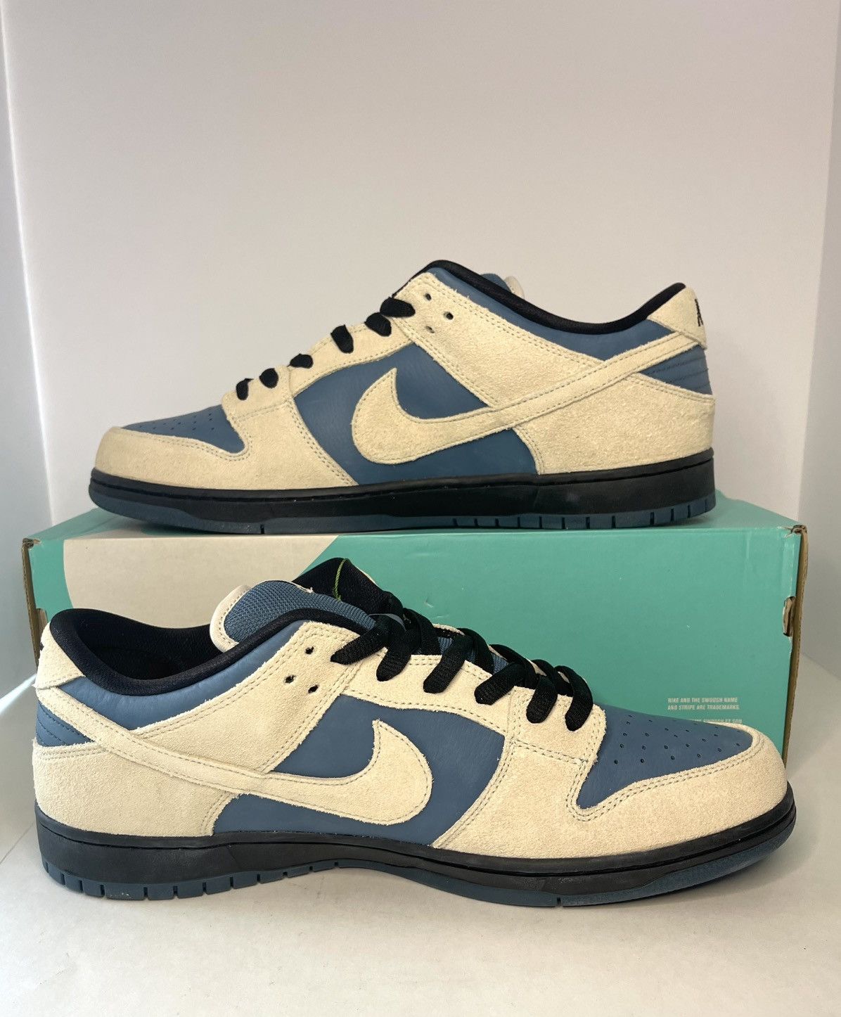 Nike Nike SB Dunk Low Light Cream Thunderstorm Size 14 BQ6817-200 Size US 14 / EU 47 - 2 Thumbnail