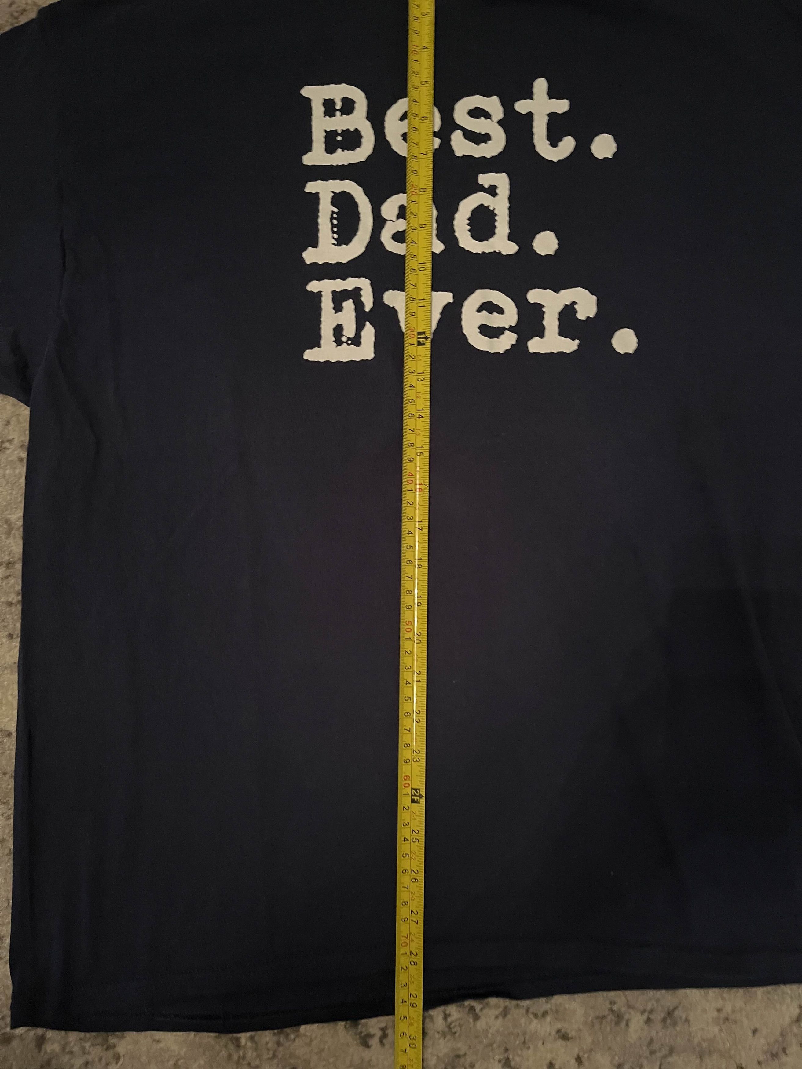 Vintage Y2K Funny Best Dad Ever Shirt Size US XXL / EU 58 / 5 - 5 Thumbnail