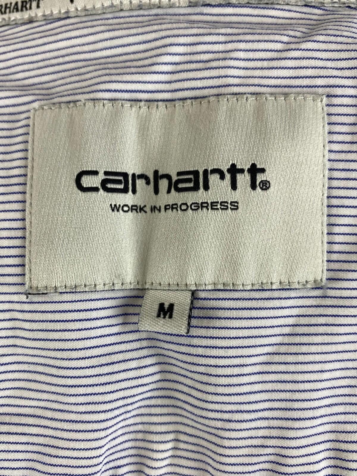 Carhartt Carhartt Rag Shirt White Stripe Shirt Size M 15.5 / 39 Size US M / EU 48-50 / 2 - 10 Thumbnail