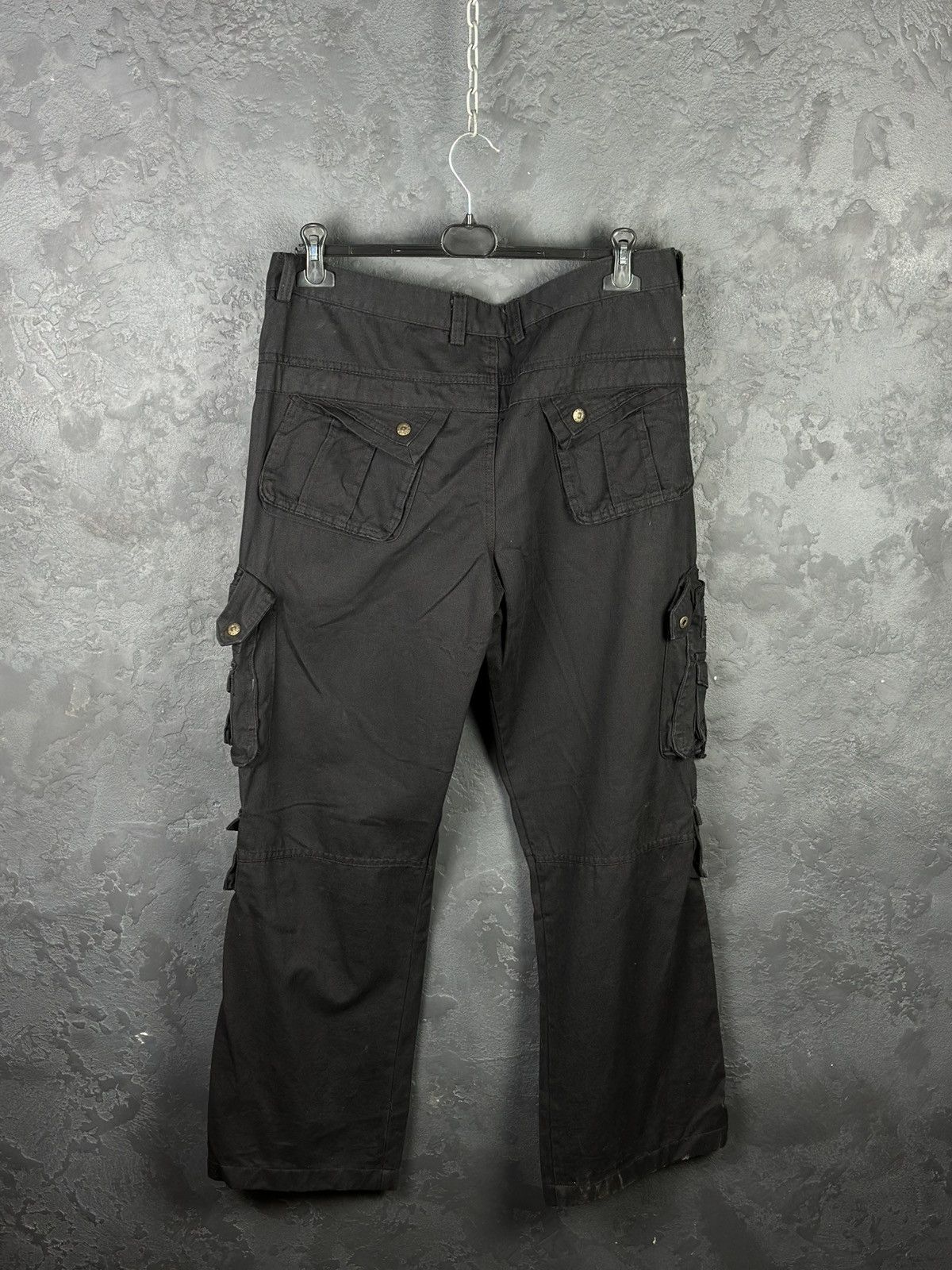 Japanese Brand Japanese Style Cargo Pants Multipocket Black Size US 38 / EU 54 - 6 Thumbnail