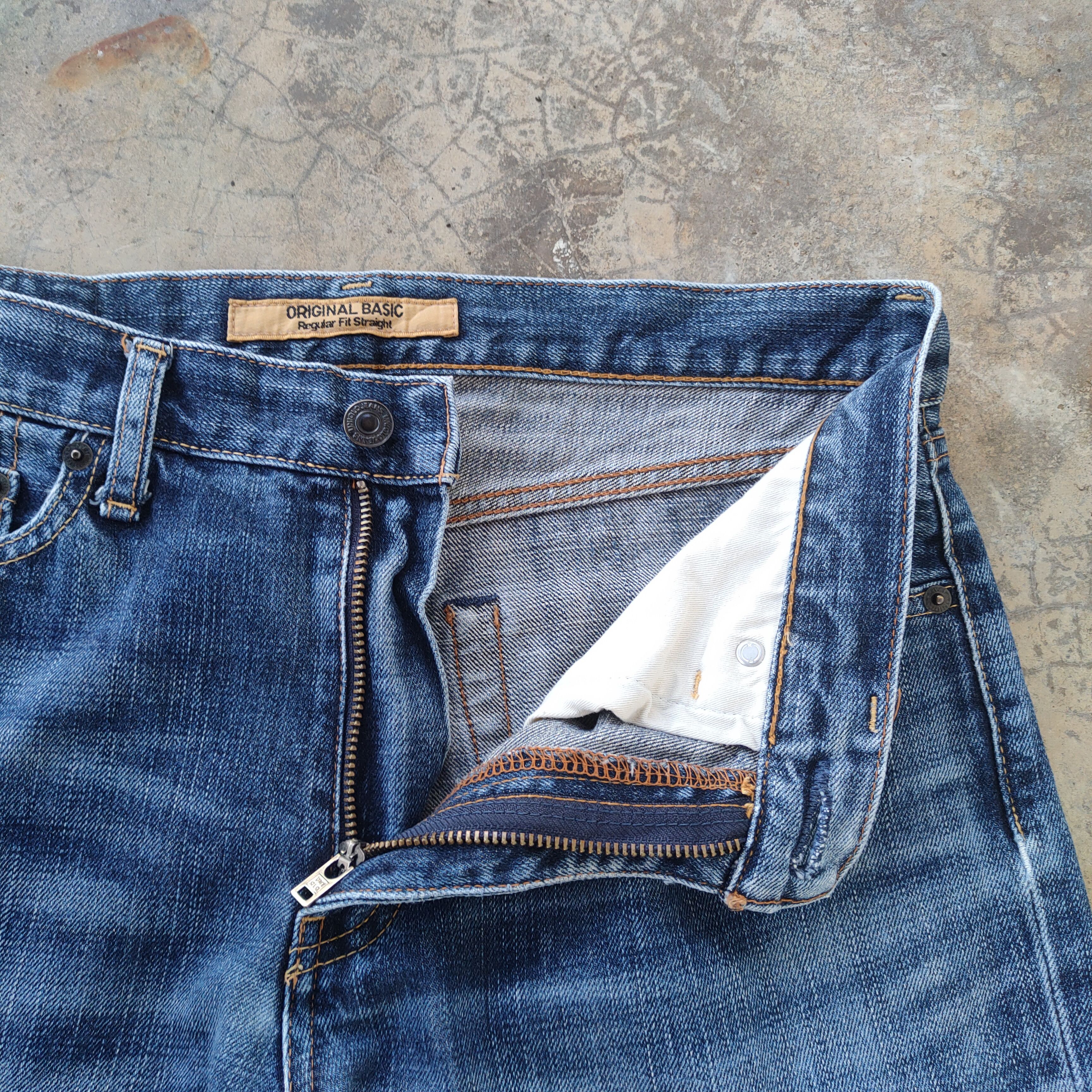 Vintage VINTAGE JAPANESE FADED JEAN DENIM PANTS Size US 32 / EU 48 - 7 Thumbnail