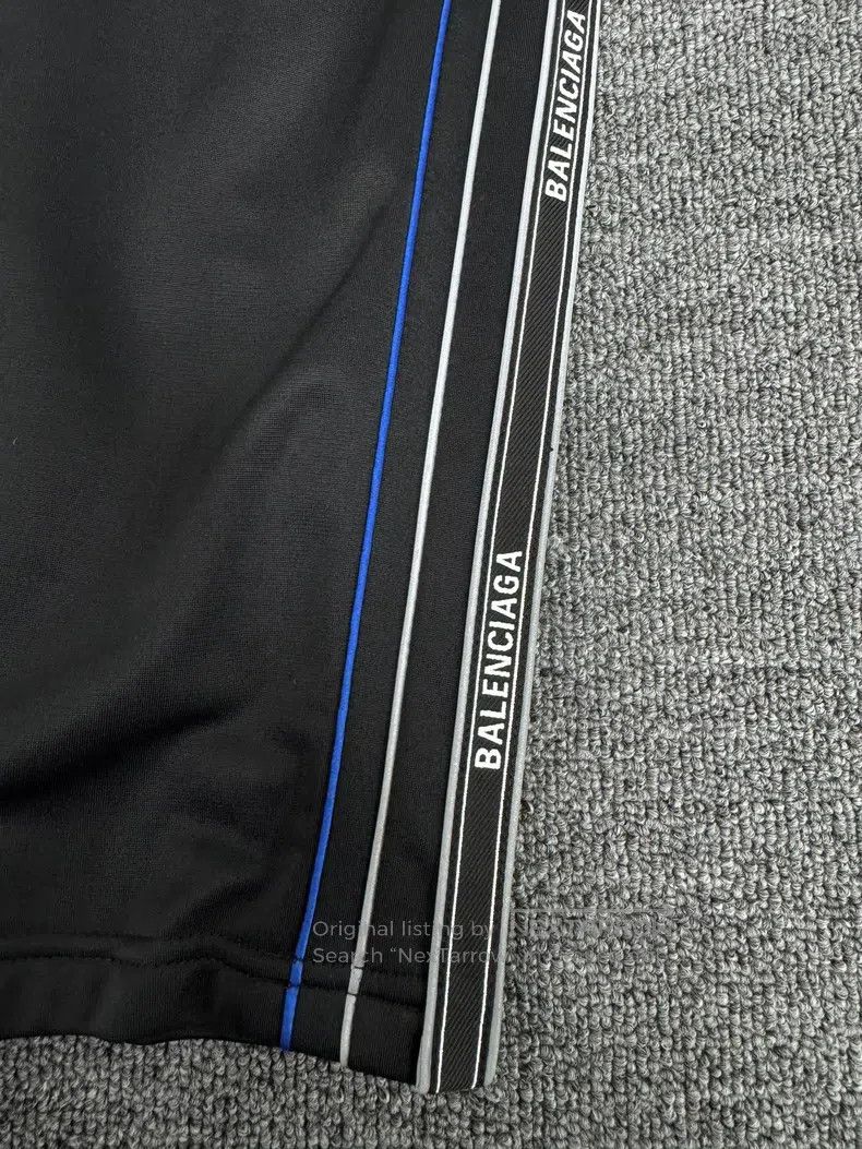 Balenciaga Side logo nylon school pants