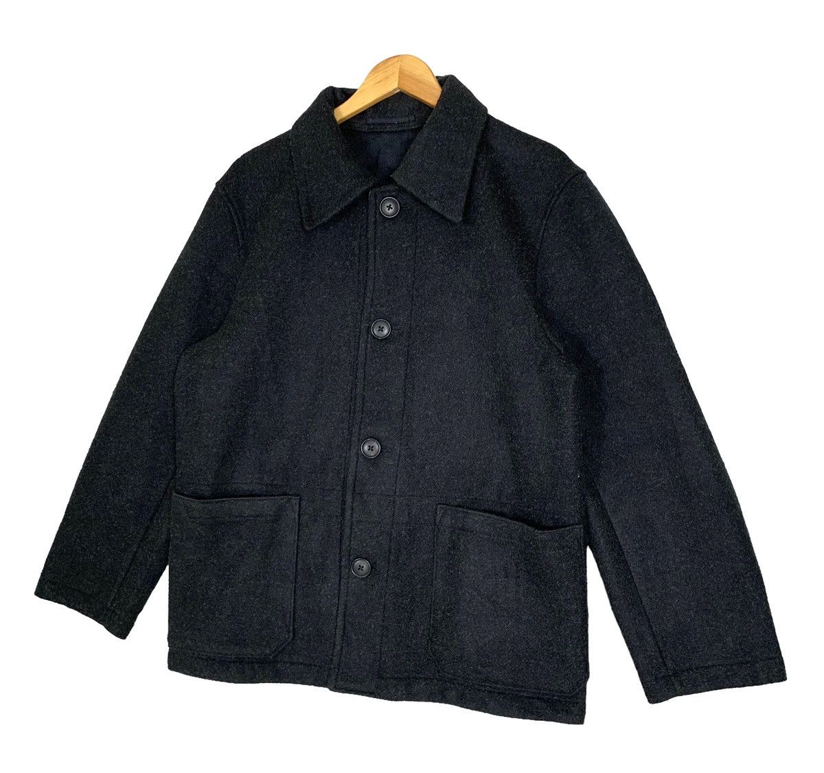 Undercover Vintage Uniqlo U Streetwear Wool button Up Jacket Size US M / EU 48-50 / 2 - 3 Thumbnail