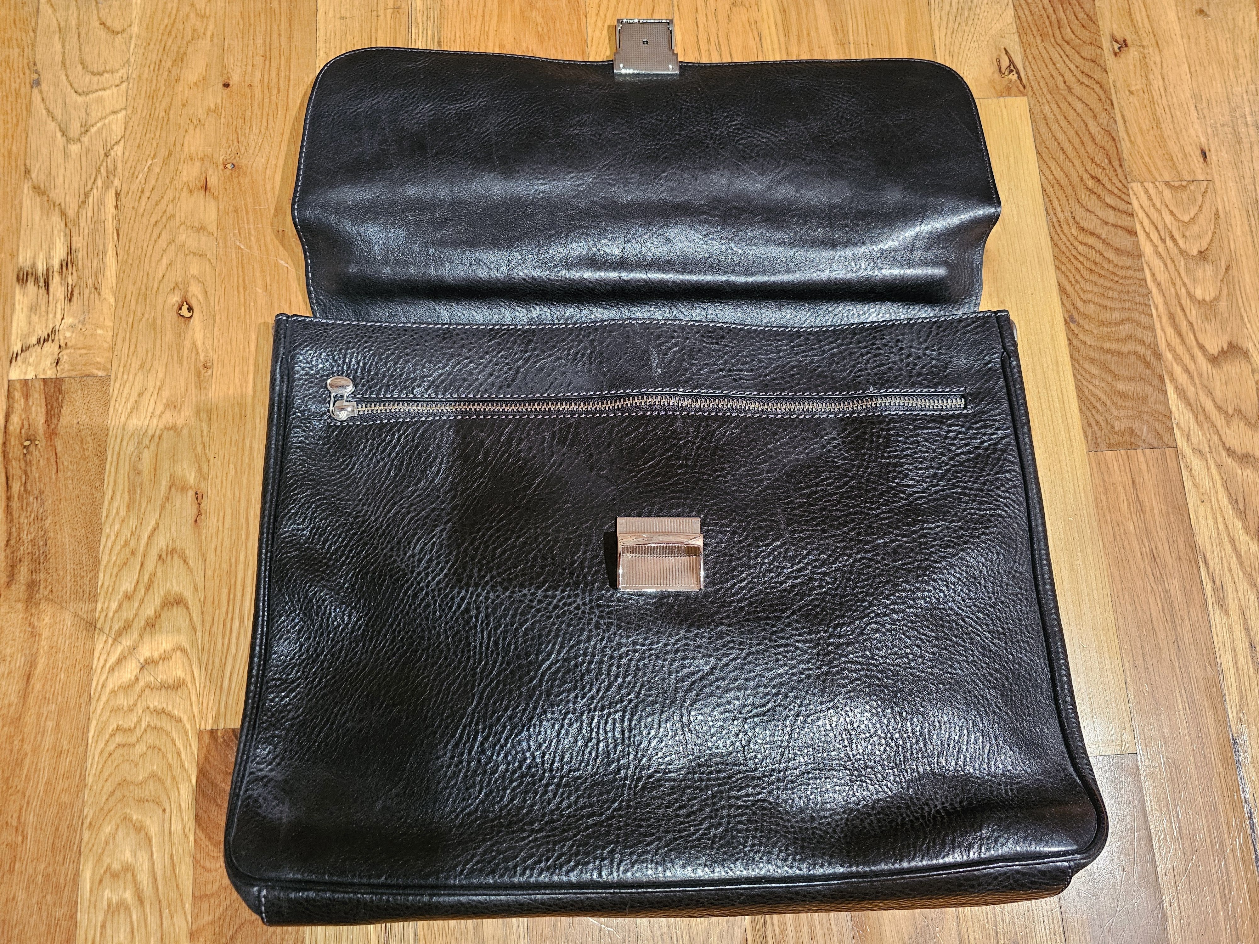 Other Pebbled leather briefcase from Scuola del Cuoio (Florence) Size ONE SIZE - 7 Thumbnail