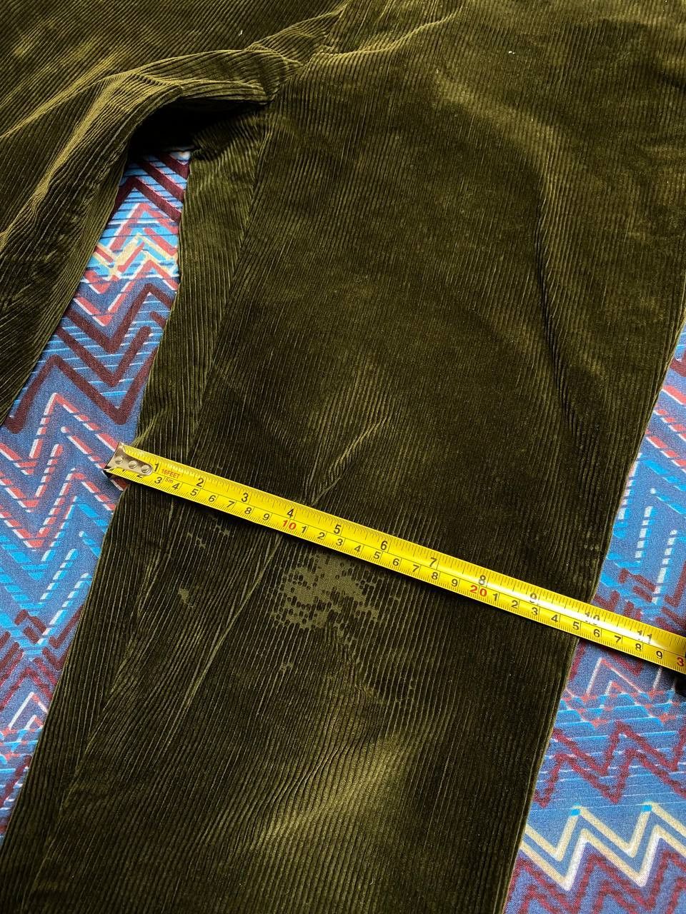 Polo Ralph Lauren × Vintage Vintage Polo Ralph Lauren Velvet Pants Y2K Corduroy Size US 34 / EU 50 - 15 Thumbnail