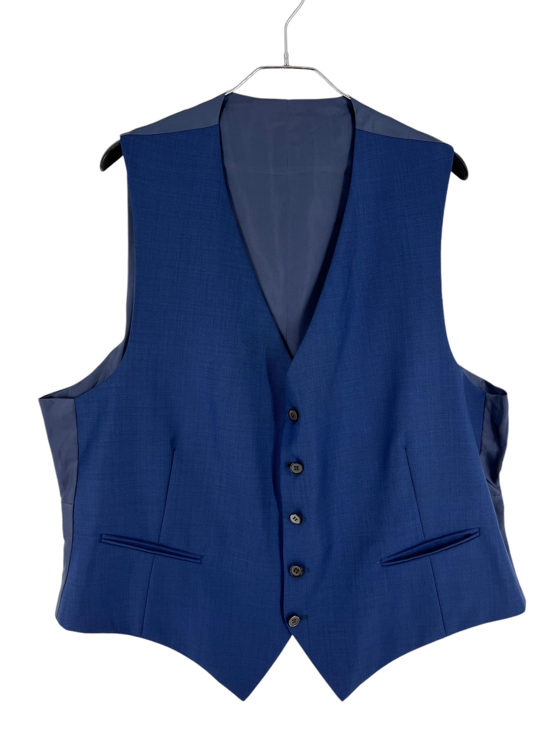 Suitsupply Napoli Wool Formal Blazer Waistcoat Suit EU:62; UK/US:52R Size 52R - 5 Thumbnail