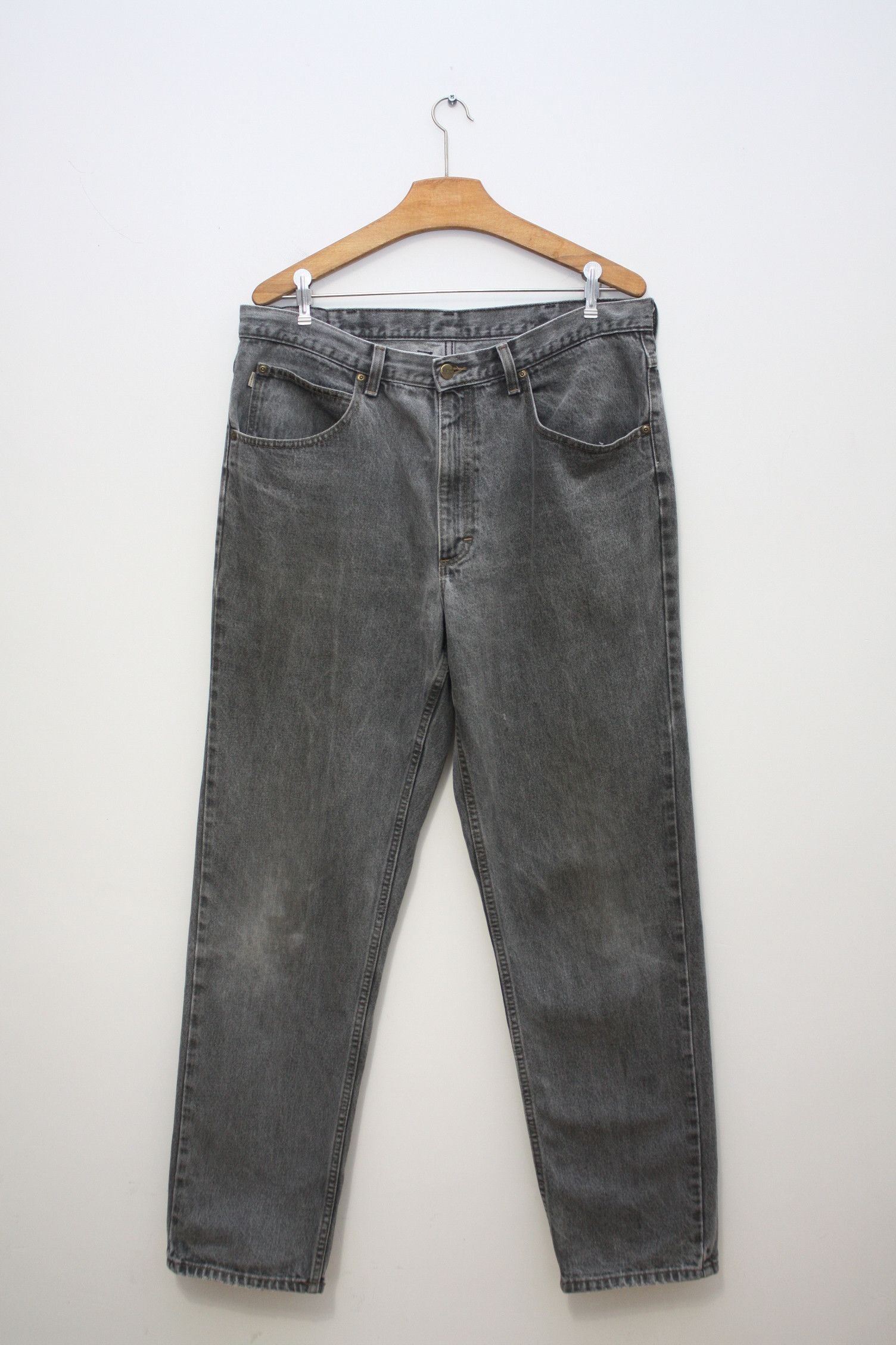 L.L. Bean L.L. Bean Vintage Gray Denim Jeans Size US 35 - 2 Thumbnail
