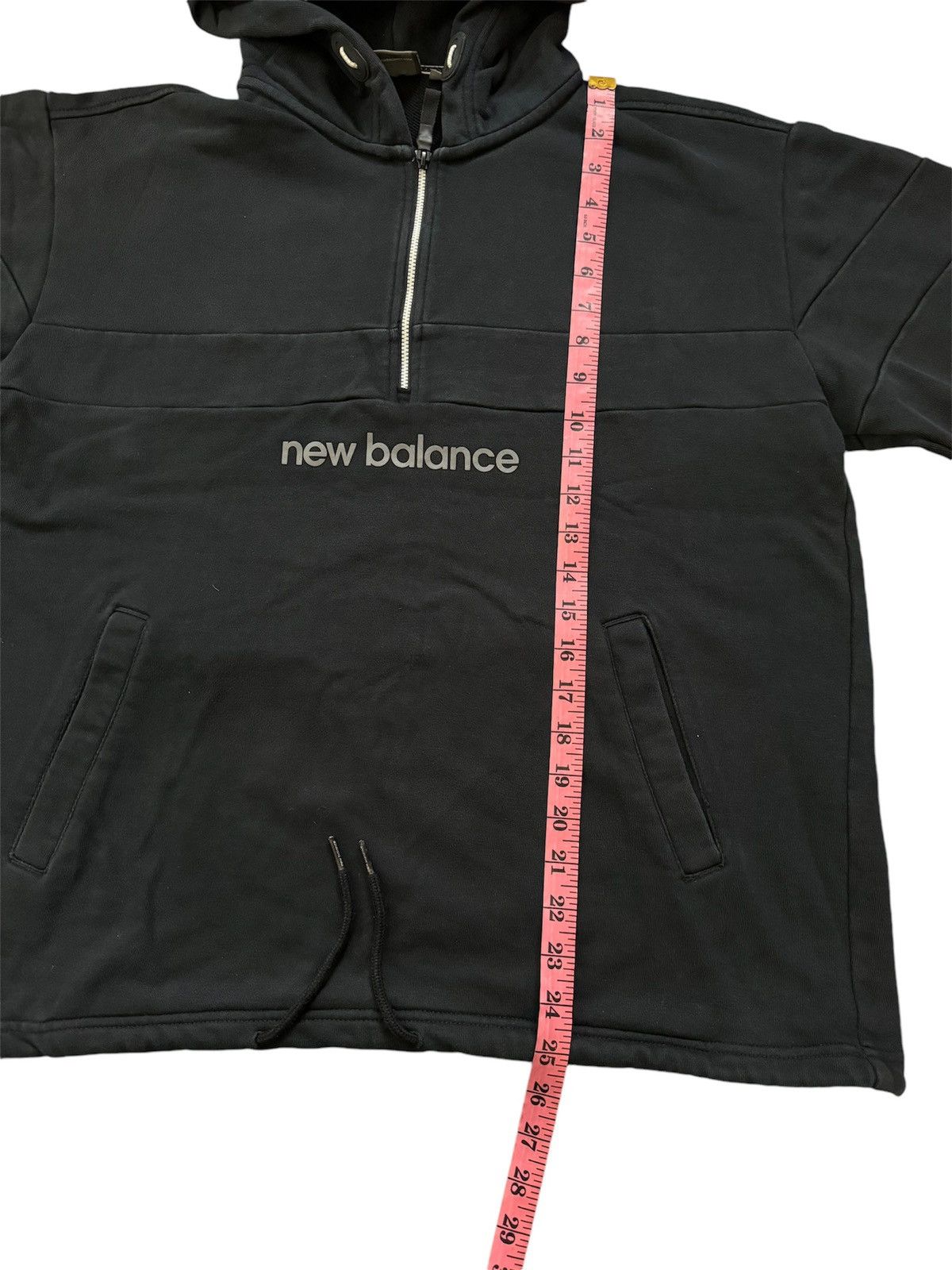 New Balance NEW BALANCE SPELLOUT HALF ZIPPER HOODIE SWEATSHIRT Size US M / EU 48-50 / 2 - 12 Thumbnail