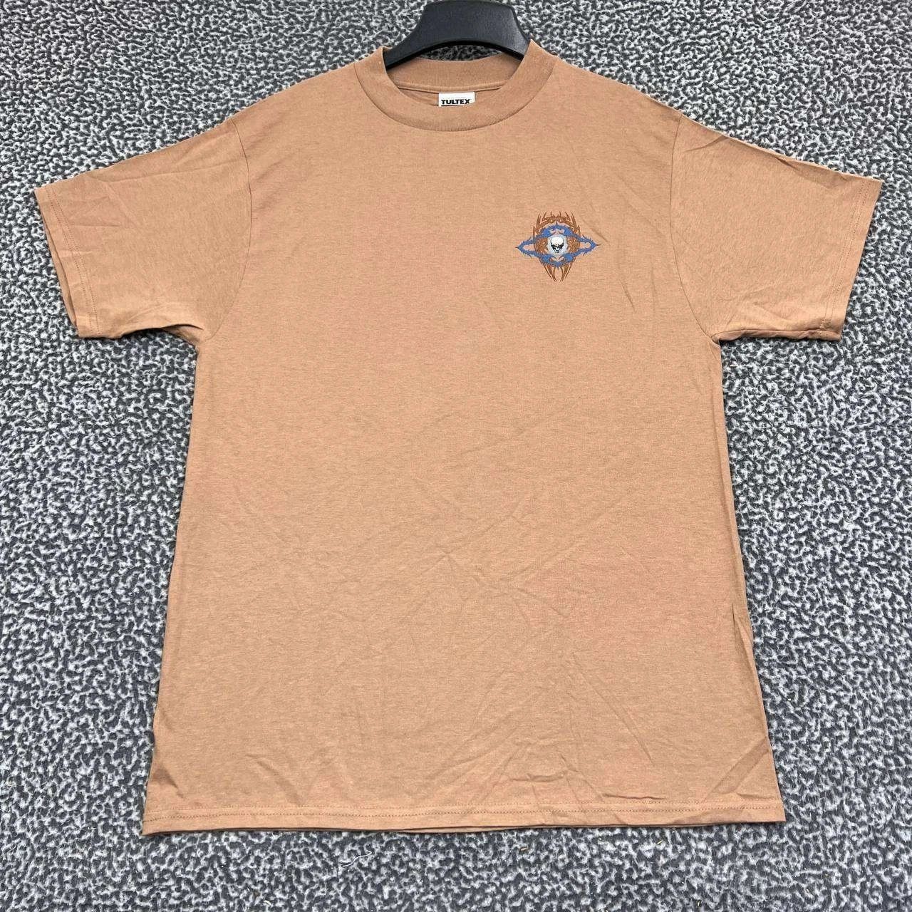 Tultex Vintage Flysurf Shirt Men Short Sleeve Crew Neck L Cotton Size US L / EU 52-54 / 3 - 2 Thumbnail
