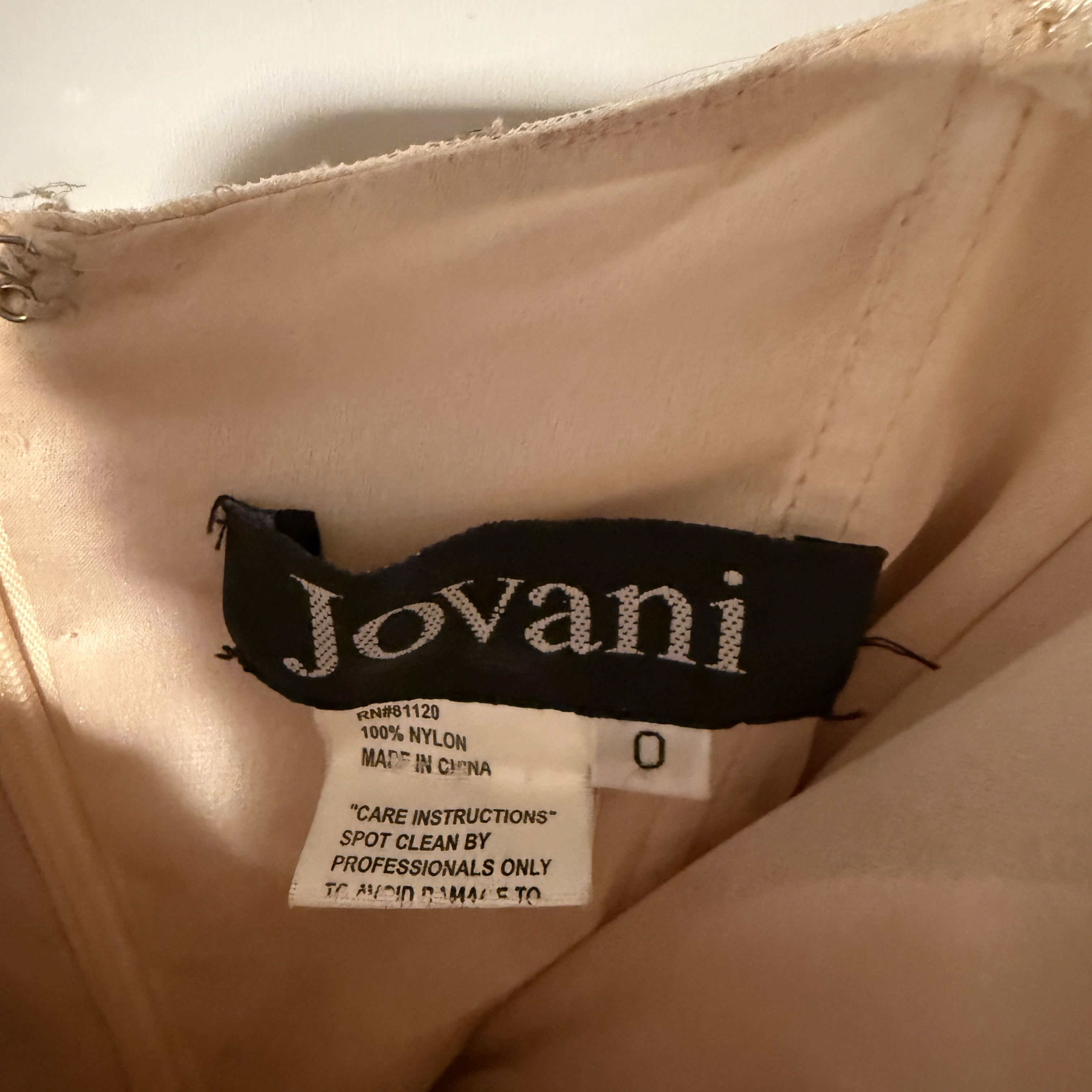 Other Jovani 4247 Crystal Jewel Diamond Size XS / US 0-2 / IT 36-38 - 3 Thumbnail