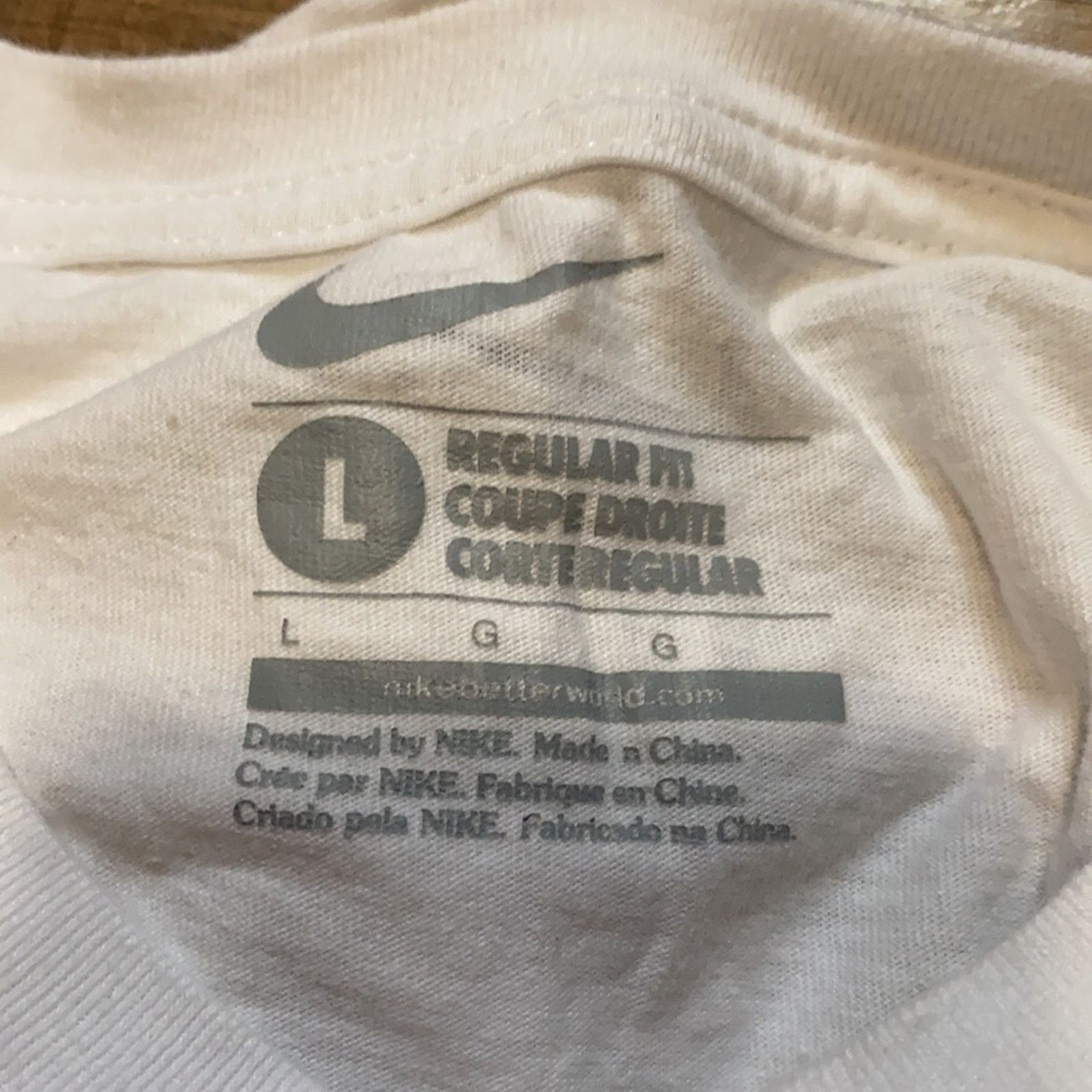 Nike 2011 Nike Swim Center Swoosh Short Sleeve Size US L / EU 52-54 / 3 - 5 Thumbnail