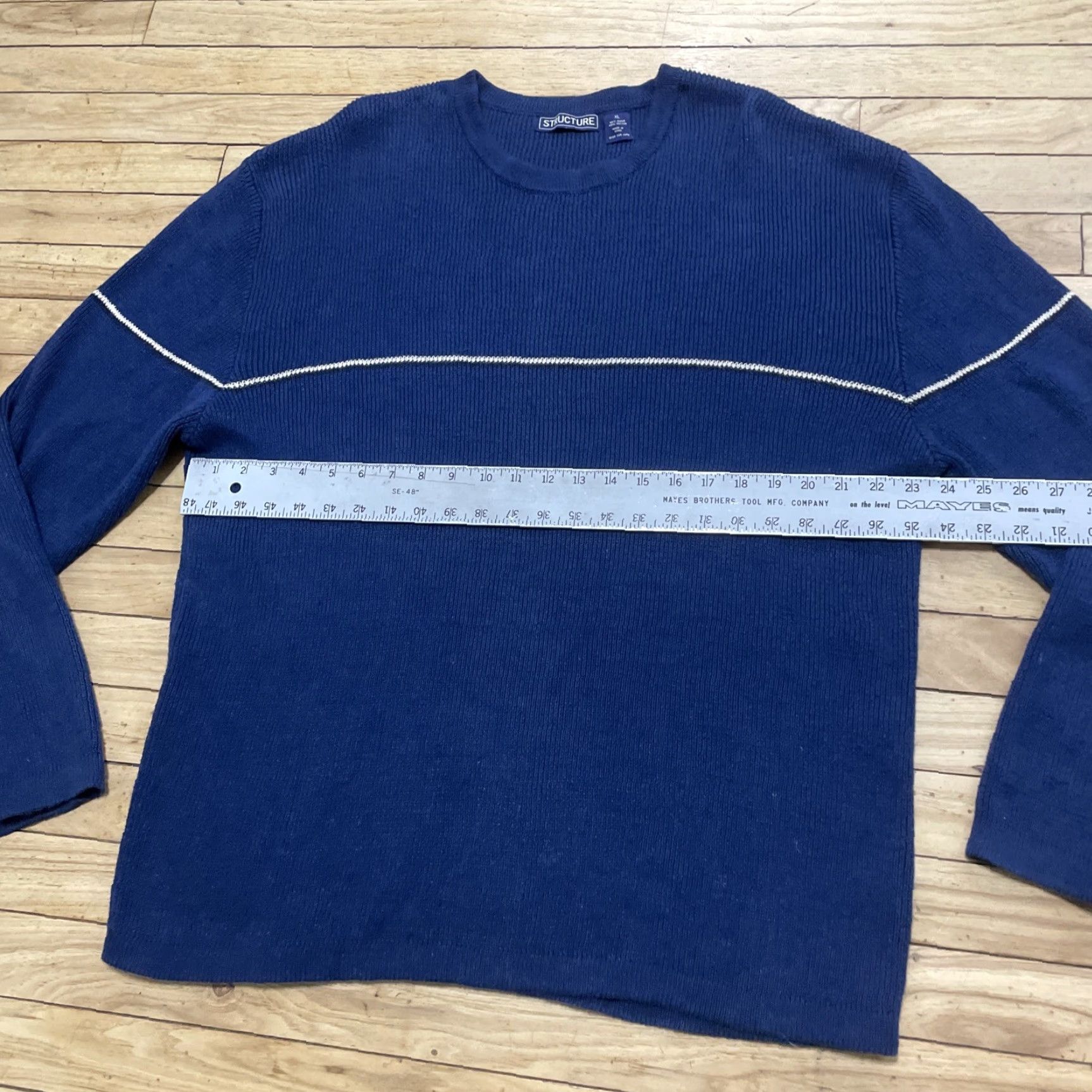 Vintage Structure Mens Sweater Hoodie? Size US L / EU 52-54 / 3 - 5 Thumbnail