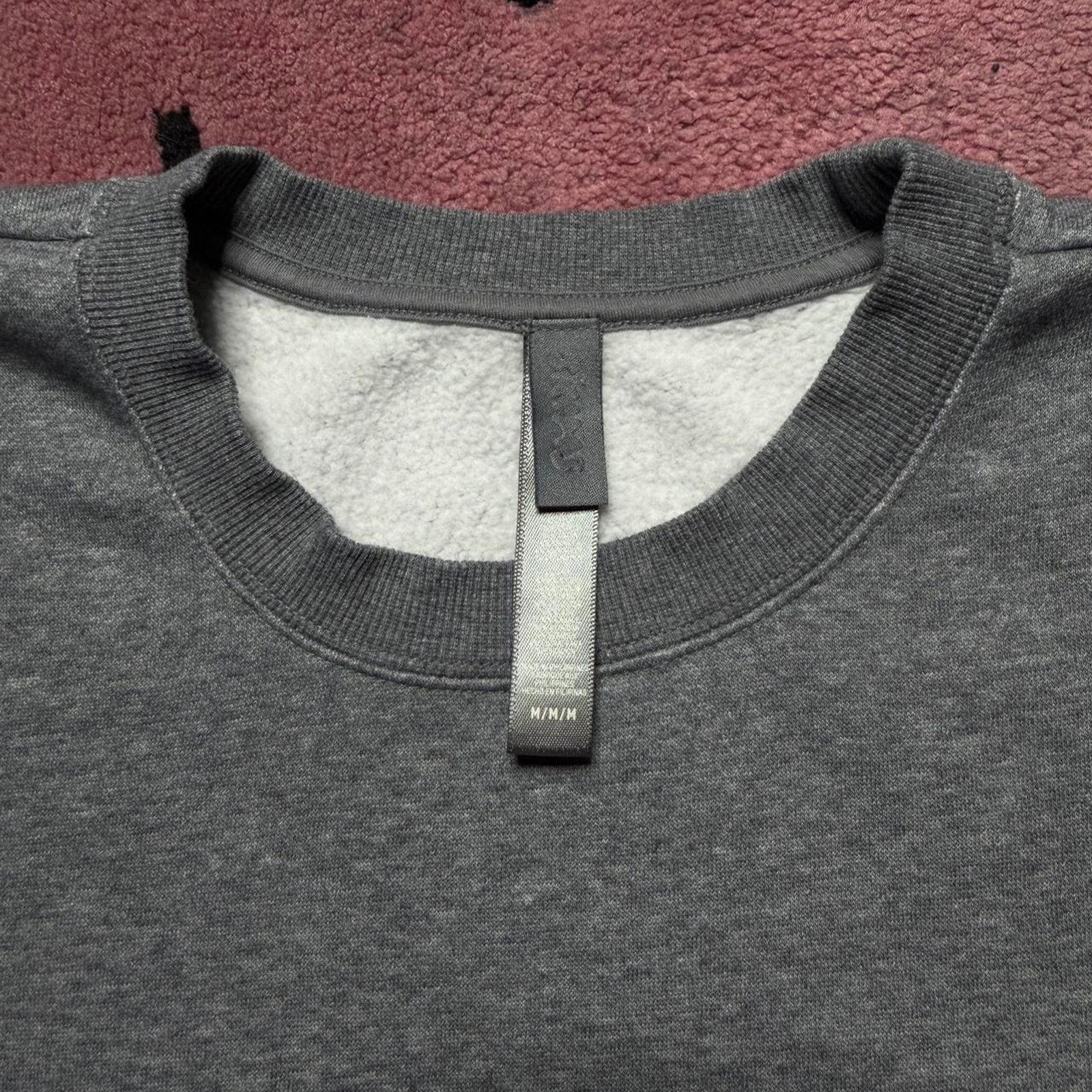 SKIMS Skims Pullover Crewneck Sweatshirt Size Medium Women's Grey Size M / US 6-8 / IT 42-44 - 3 Thumbnail