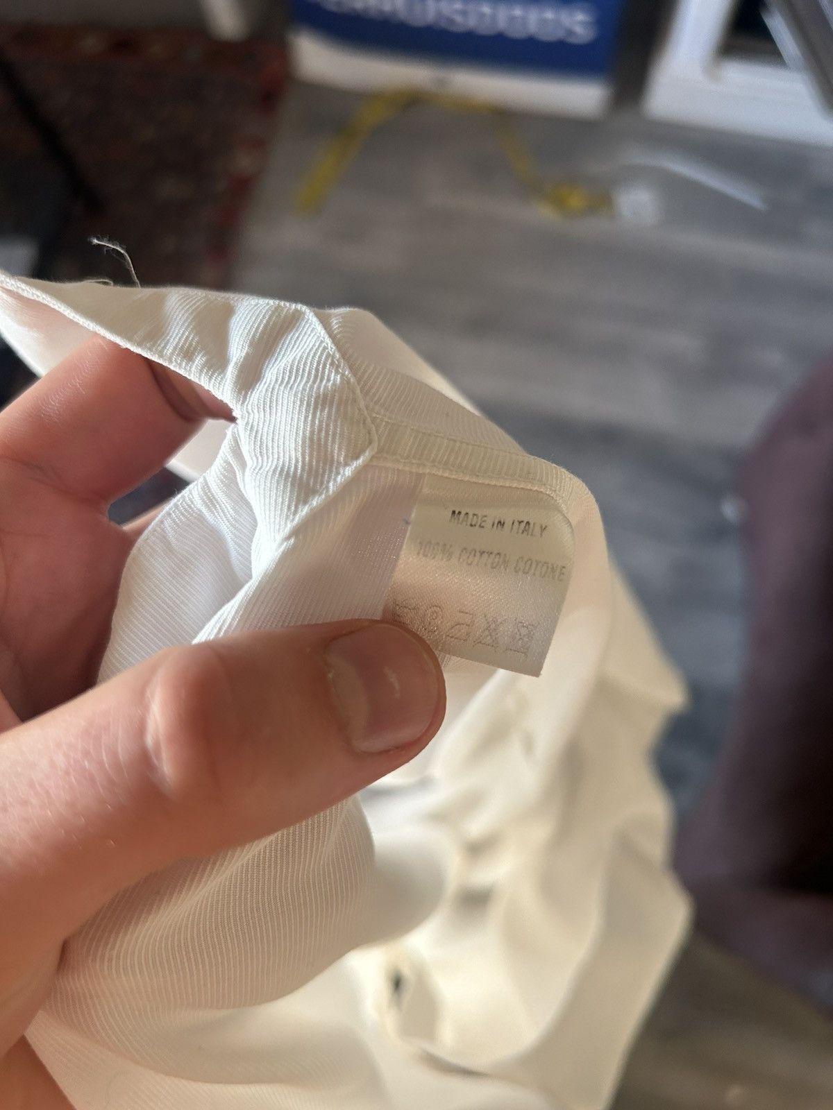 Gucci Gucci Classic White Cotton Shirt - Size 41 (16 1/4) Size US L / EU 52-54 / 3 - 13 Thumbnail