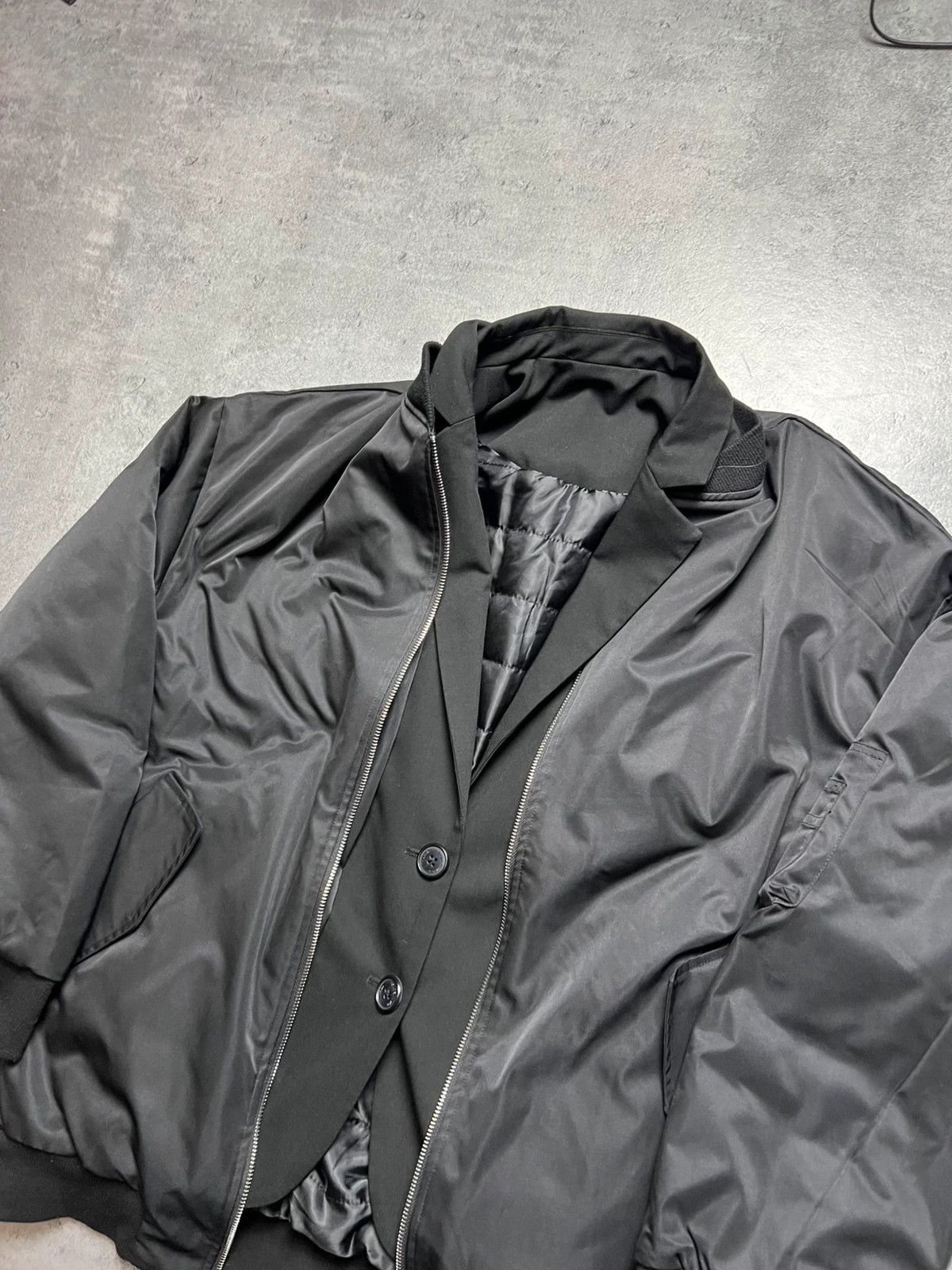 Other avant-garde black half bomber half balzer Size US M / EU 48-50 / 2 - 2 Thumbnail