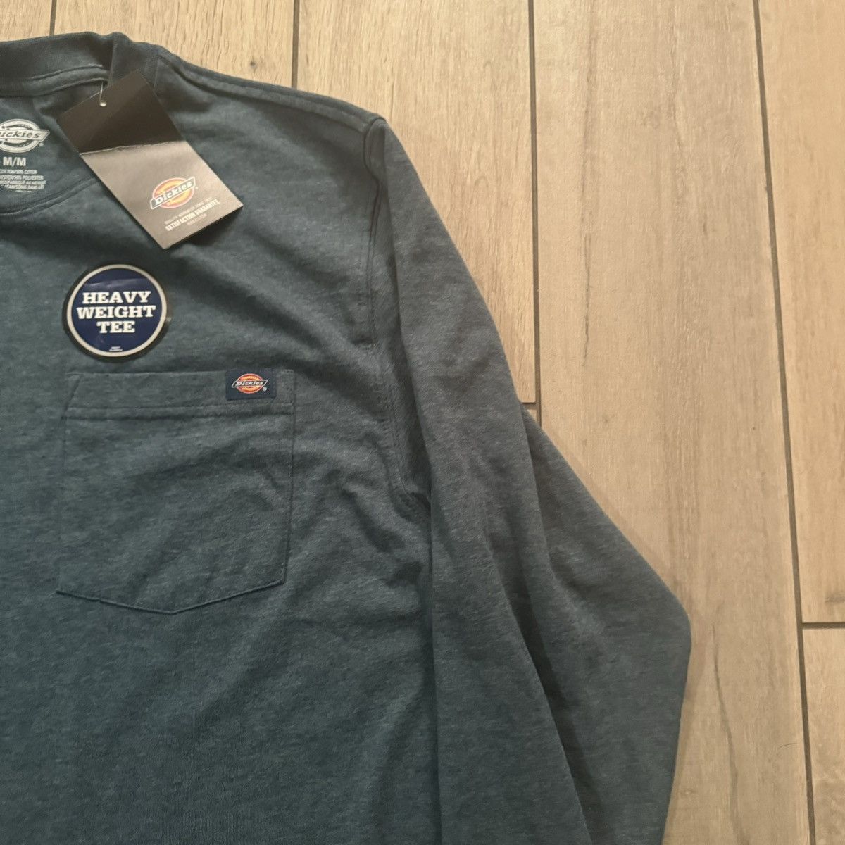 Carhartt × Dickies × Nike Y2K NWT Teal Dickies Long Sleeve Pocket Tee Medium Size US M / EU 48-50 / 2 - 12 Thumbnail