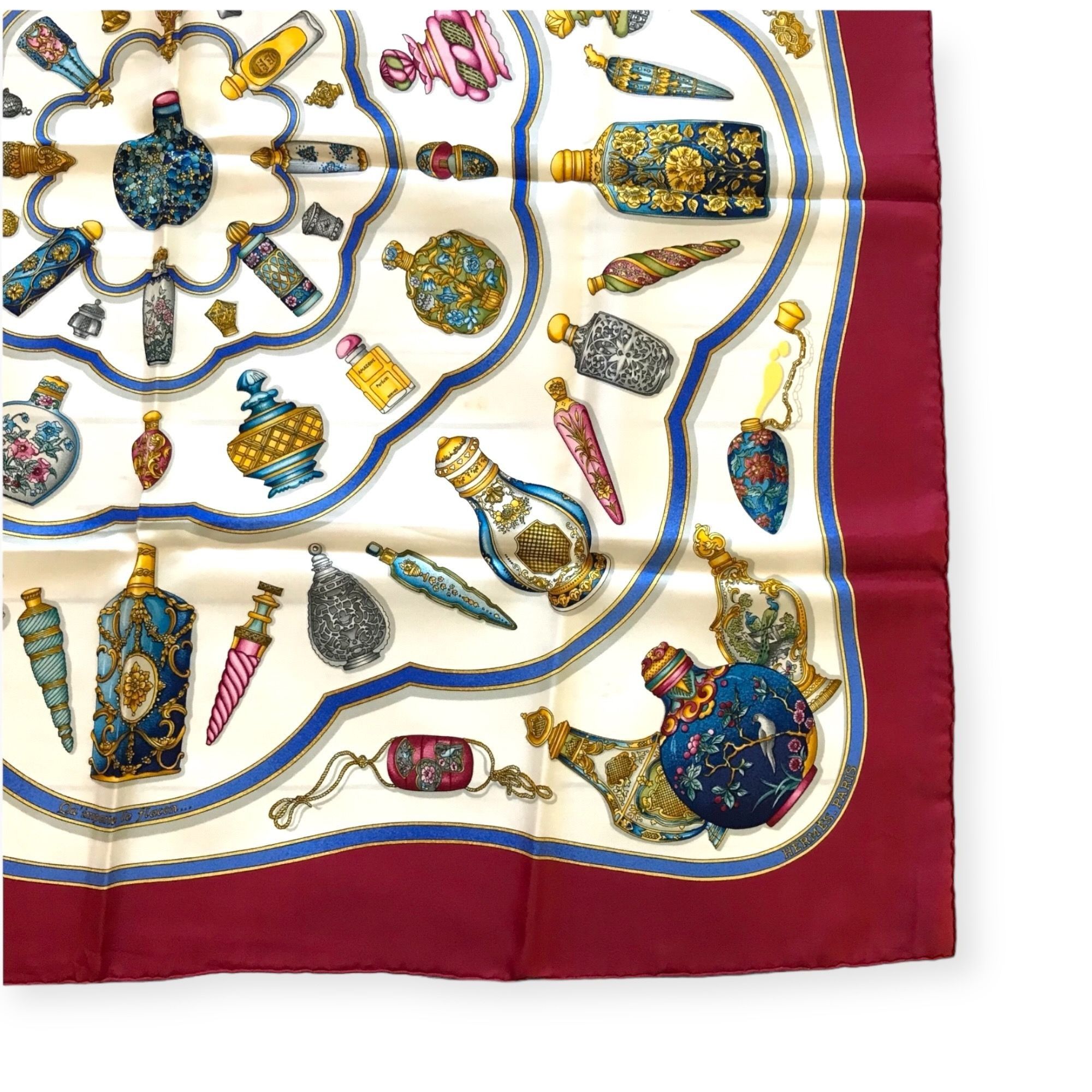 Hermes × Vintage Hermès Silk Scarf - "Qu'importe le Flacon..." by Catherine B Size ONE SIZE - 10 Thumbnail