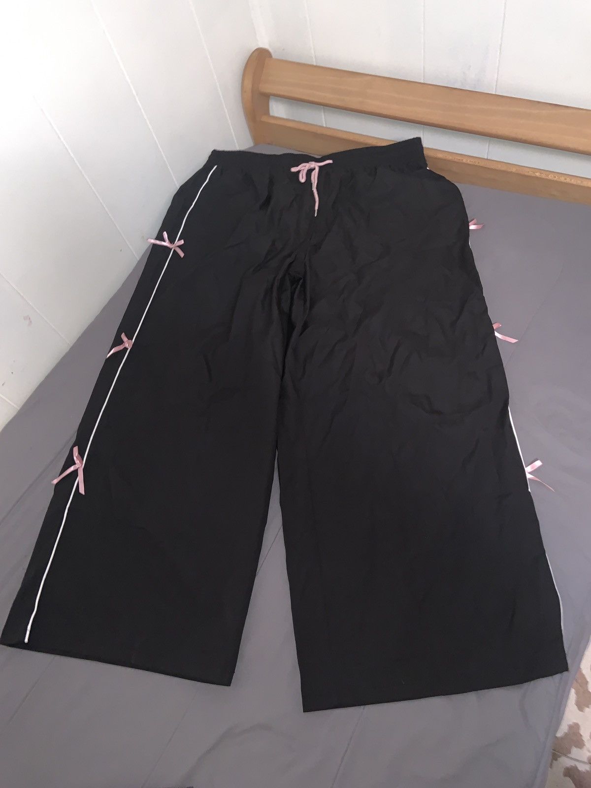 Shein Womens - Black Cargo Pants - Size 3XL Size 40" / US 18 - 1 Thumbnail