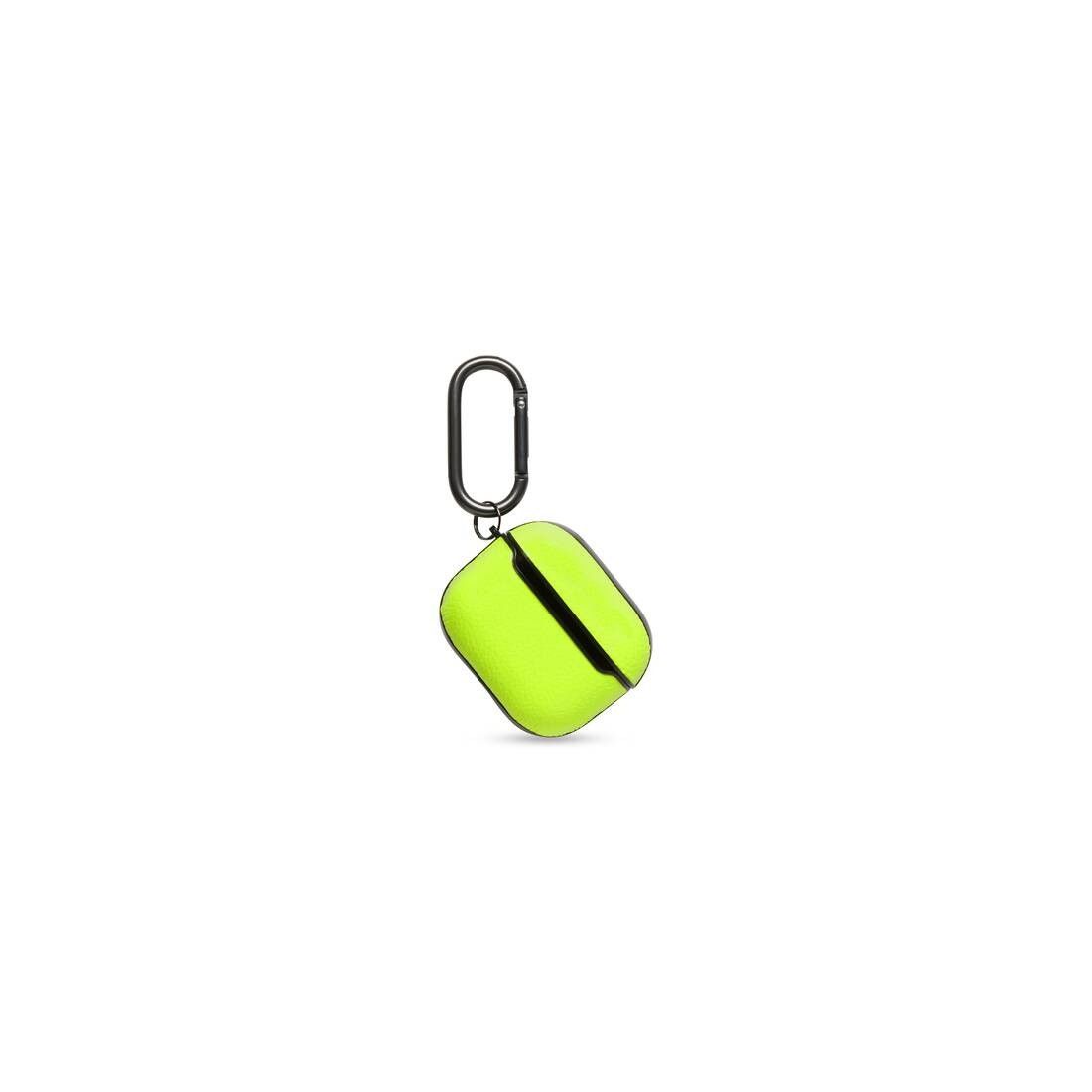 Balenciaga o1tr1nto0525 Size: OS / Cash Hard Earpods Case in Yellow Size ONE SIZE - 2 Thumbnail