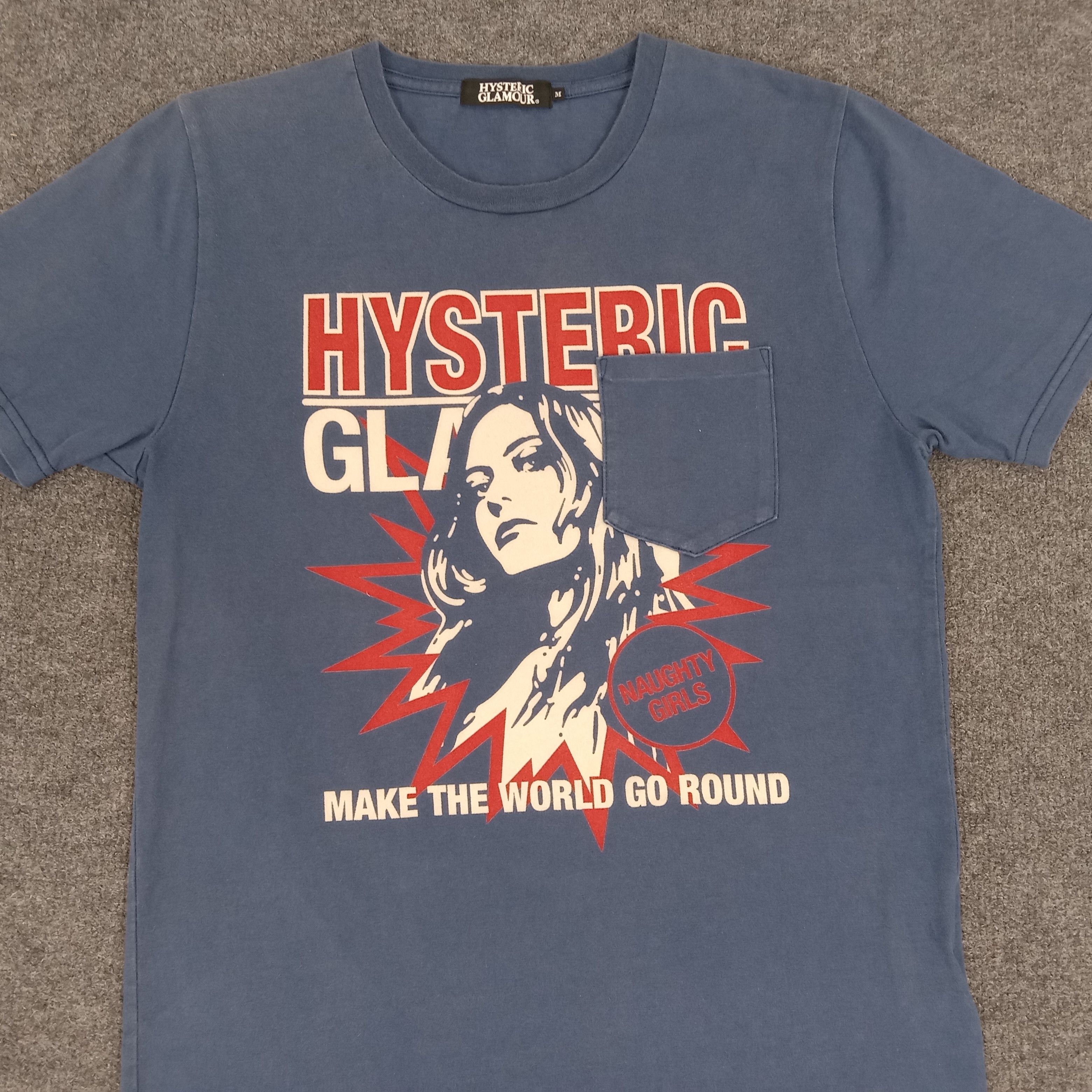 Hysteric Glamour × Japanese Brand × Vintage Hysteric Glamour Japanese Brand Tshirt Size S / US 4 / IT 40 - 2 Thumbnail