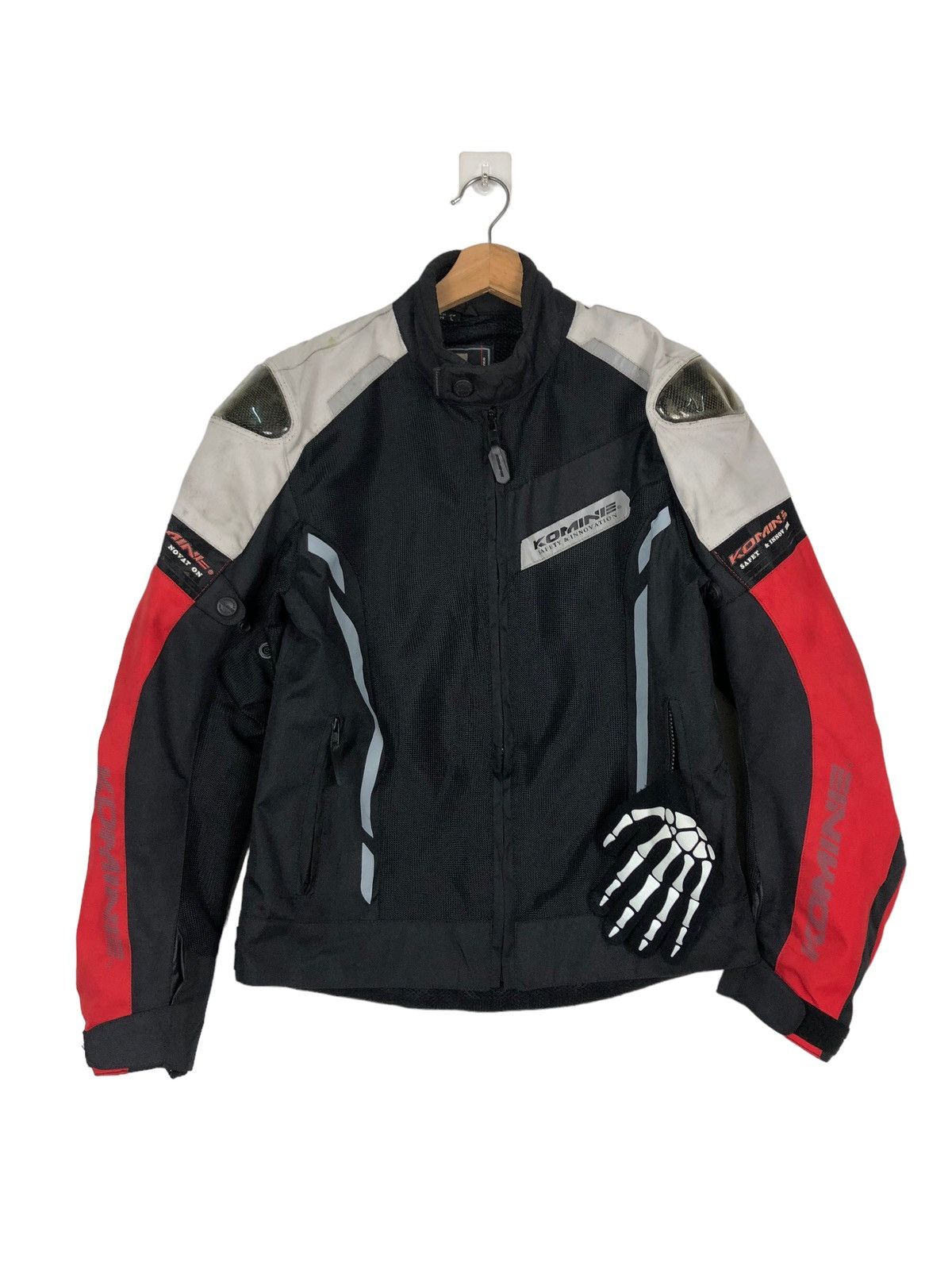 Japanese Brand 🔥Vintage Motorcycle Racing Jacket Padding Komine Japan Size US M / EU 48-50 / 2 - 1 Thumbnail