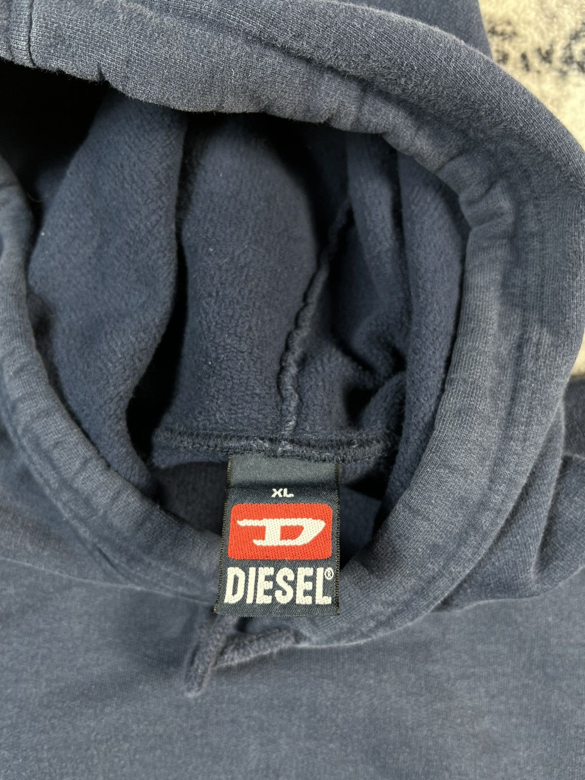 Diesel Diesel Hoodie Faded Navy Pullover XL Size US XL / EU 56 / 4 - 6 Thumbnail
