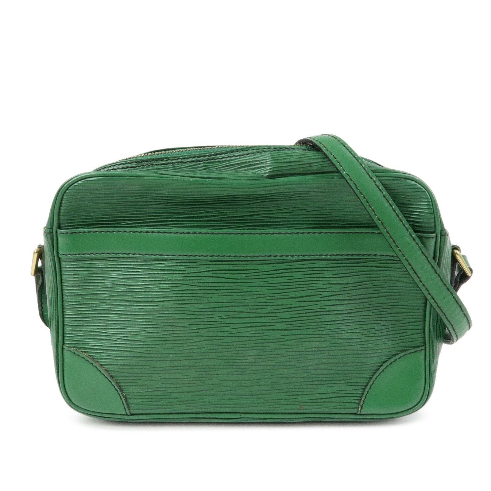 Louis Vuitton Louis Vuitton Epi Trocadero 24 Shoulder Bag Leather Green Size ONE SIZE - 1 Thumbnail