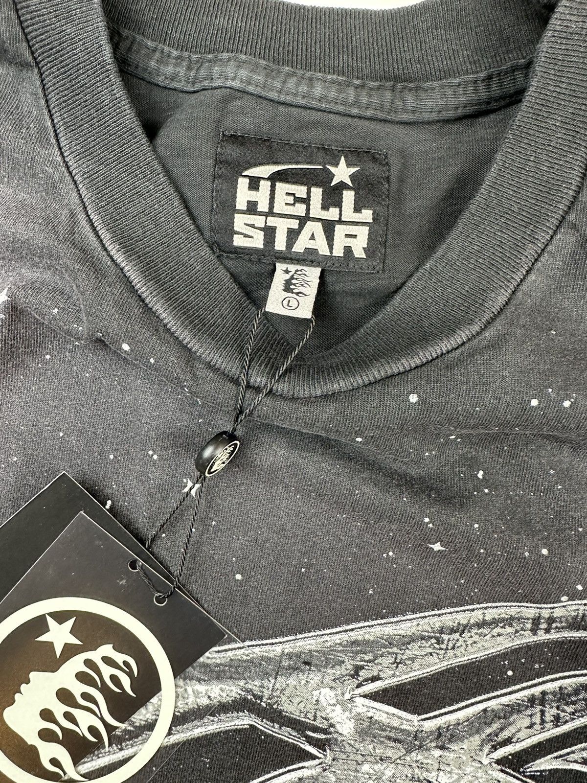 HELLSTAR Hellstar Chrome Logo T-shirt Size US L / EU 52-54 / 3 - 5 Thumbnail