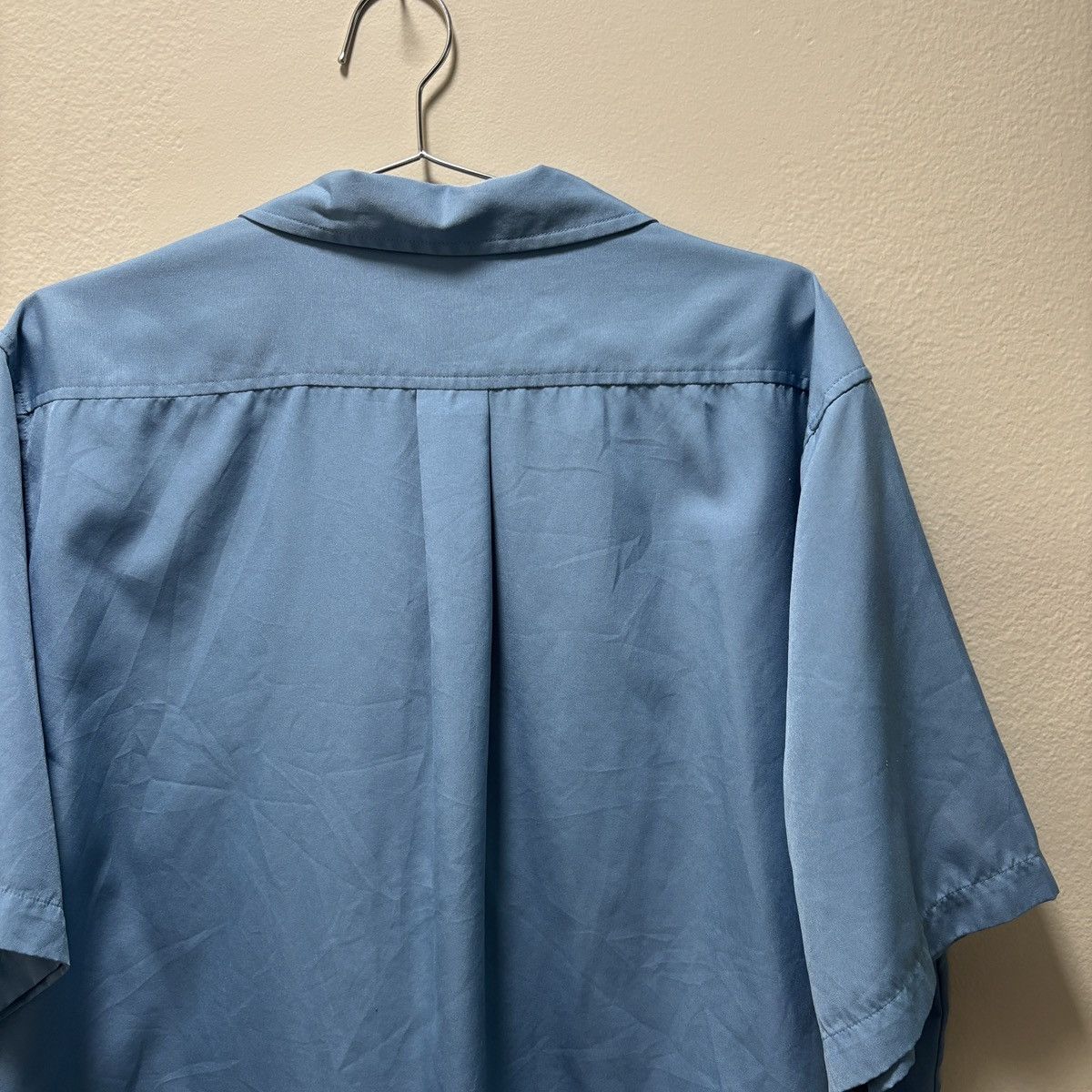 Oakley × Vintage Oakley Light Blue Metal Emblem Logo Button Up Size US L / EU 52-54 / 3 - 6 Thumbnail