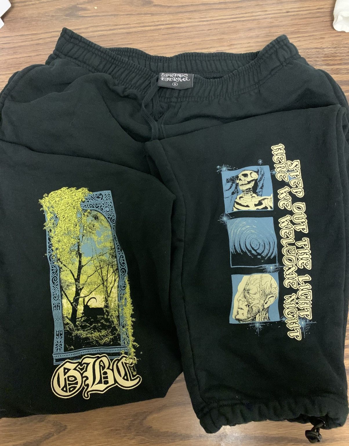 GOTHBOICLIQUE Wicca Phase Springs Eternal x Copes sweatpants. (Medium) Size US 31 - 1 Thumbnail