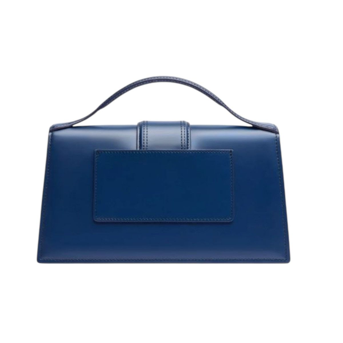 Jacquemus Jacquemus Le Grand Bambino bag in Dark Navy leather Size ONE SIZE - 5 Thumbnail