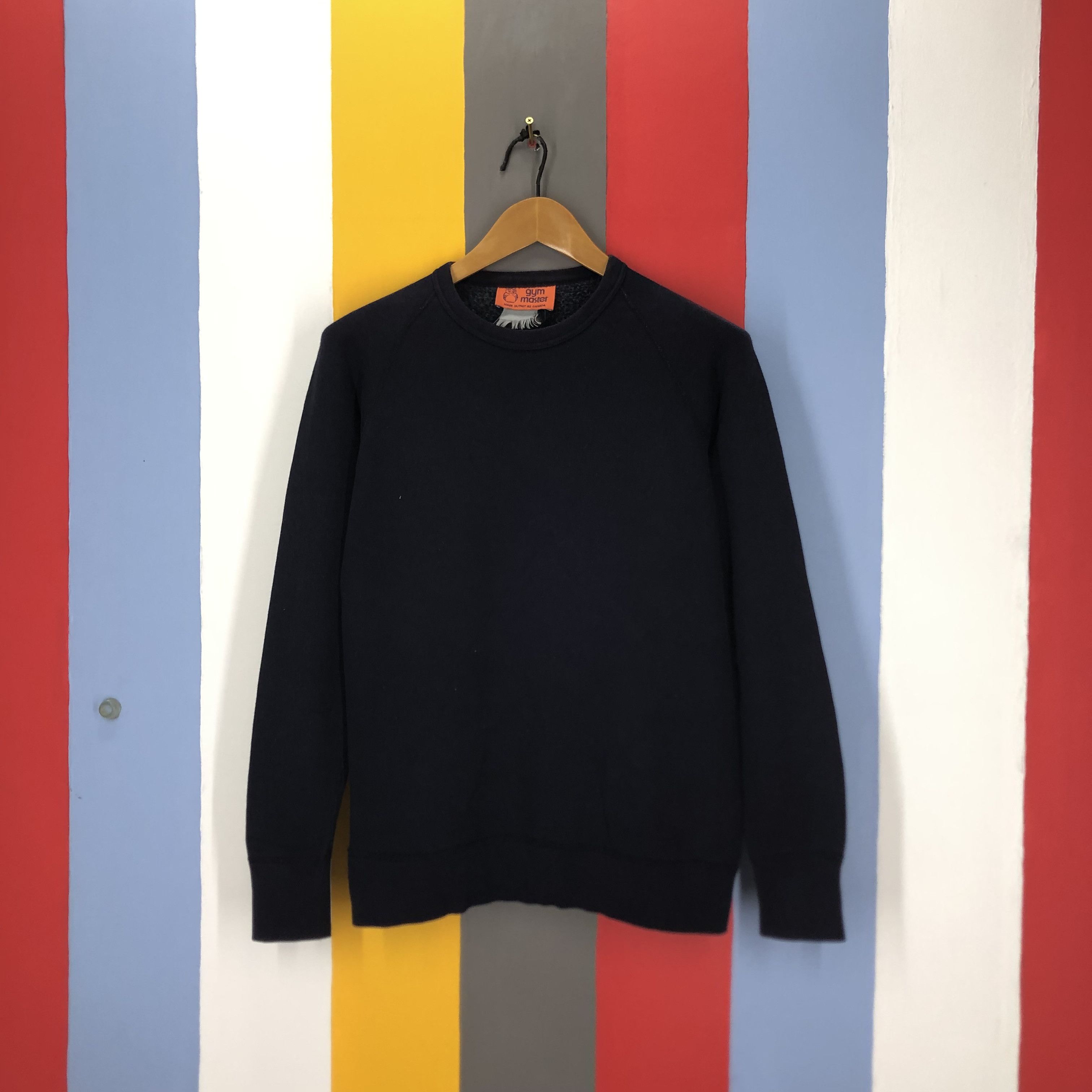 Vintage 90s Vintage GYM MASTER Crew Neck Sweatshirt #1627/03 Size US S / EU 44-46 / 1 - 1 Thumbnail