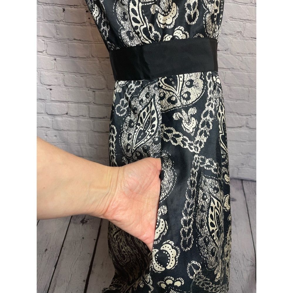 Moschino Moschino Jeans Black And Beige Donna Bubble Dress Size 6 Size M / US 6-8 / IT 42-44 - 6 Thumbnail