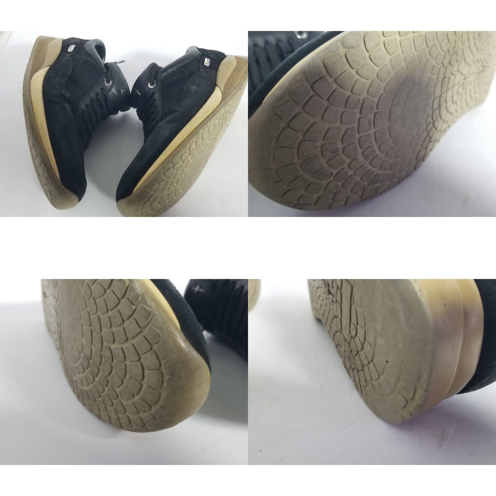 Vintage Cesare Paciotti 4US Sneaker Mens Leather Black Lace Up 9 US Casual Sneakers Mens Size 9 Shoes Size US M / EU 48-50 / 2 - 8 Thumbnail