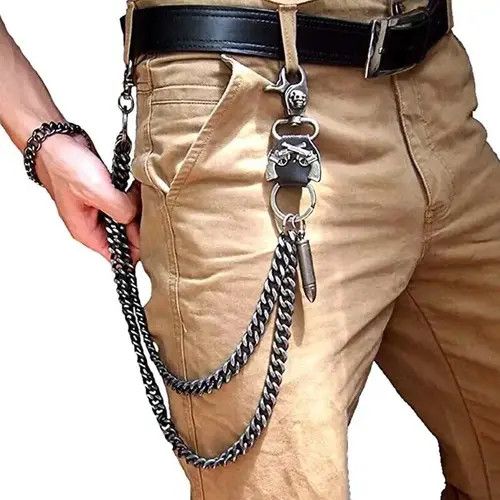 Other Stainless Steel Silver Bullet Key Chains Size ONE SIZE - 1 Thumbnail