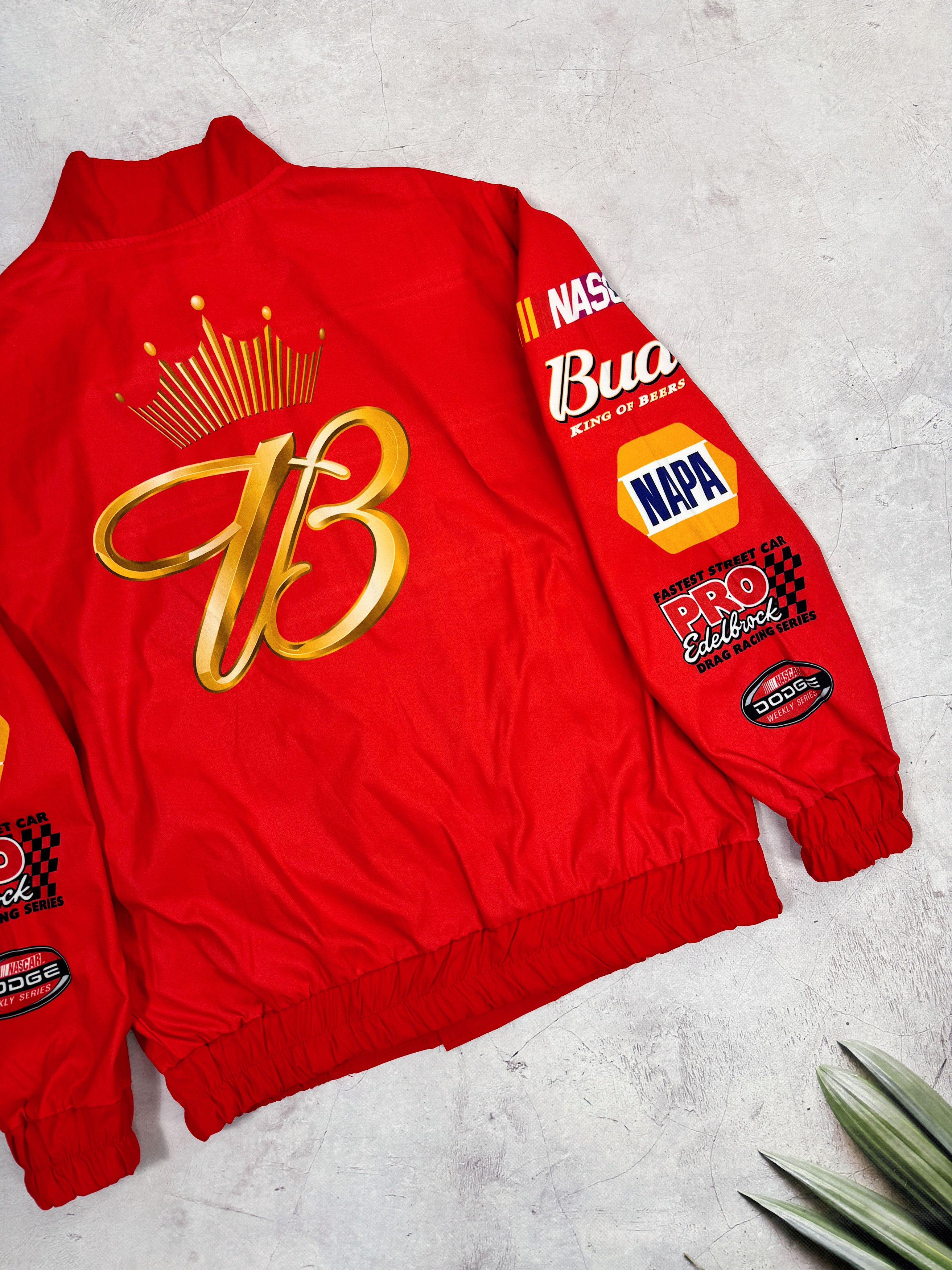 NASCAR NASCAR Racing Bomber Jacket Bud King of Beers Remington Size US M / EU 48-50 / 2 - 18 Thumbnail