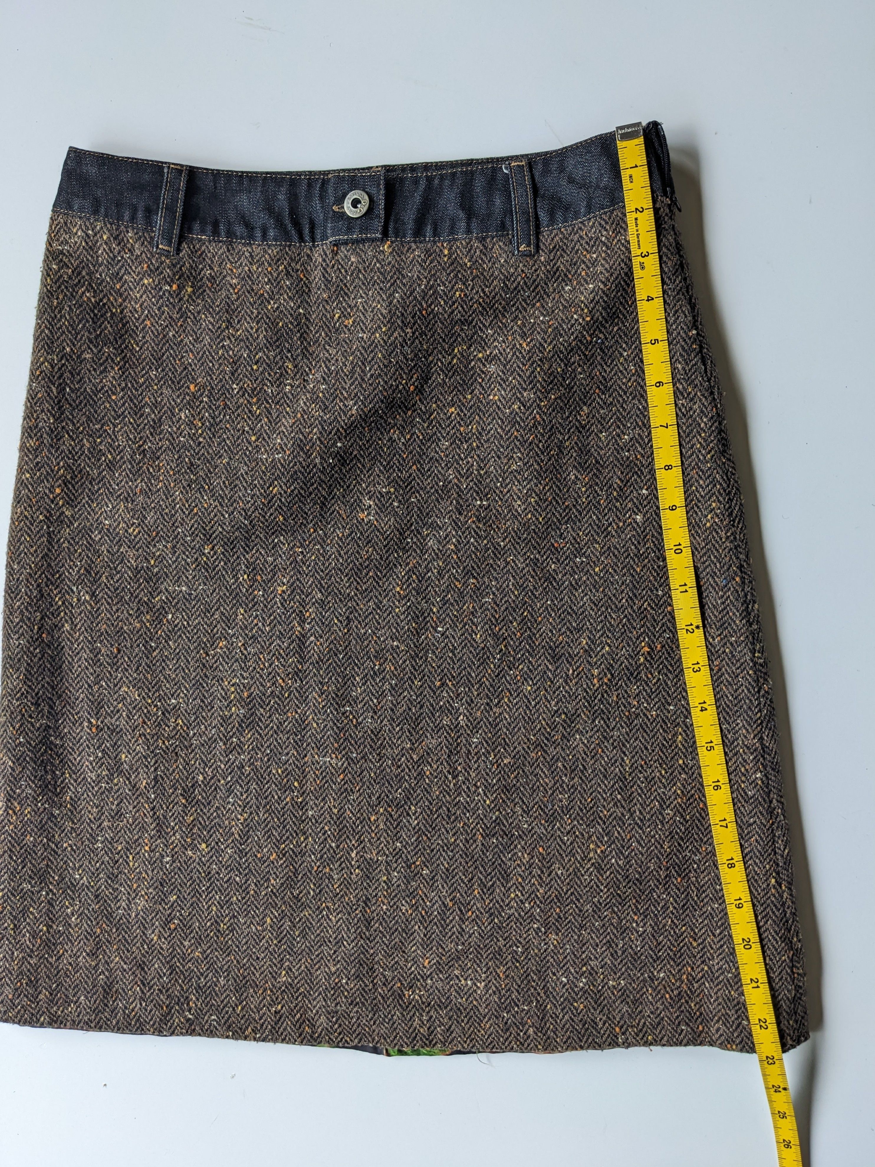 Dolce & Gabbana Dolce & Gabbana floral wool mini midi skirt Size 29" - 9 Thumbnail