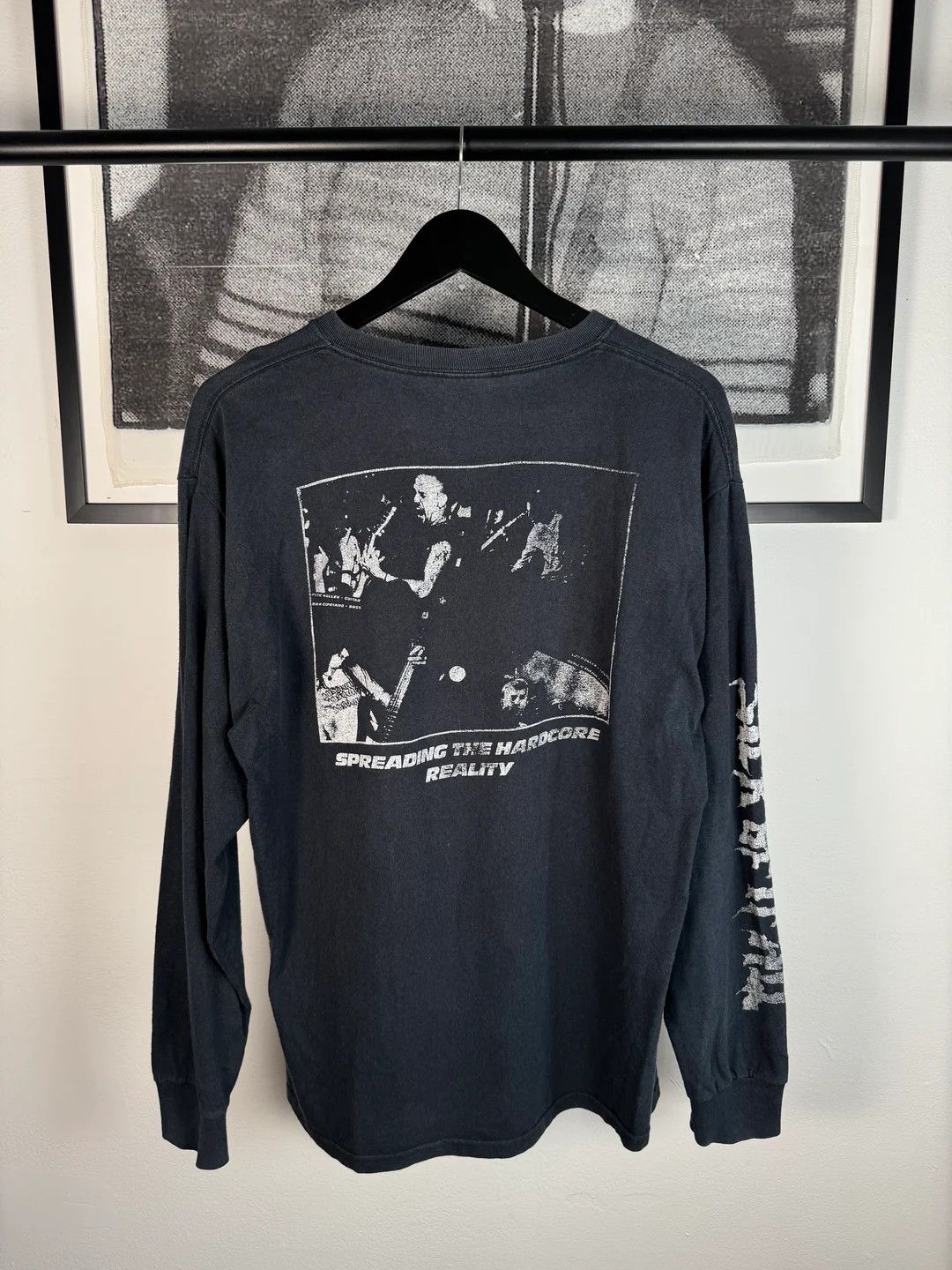 Vintage 🚭 RARE 🚭 90's SICK OF IT ALL DRAGON LONG SLEEVE Size US L / EU 52-54 / 3 - 5 Thumbnail