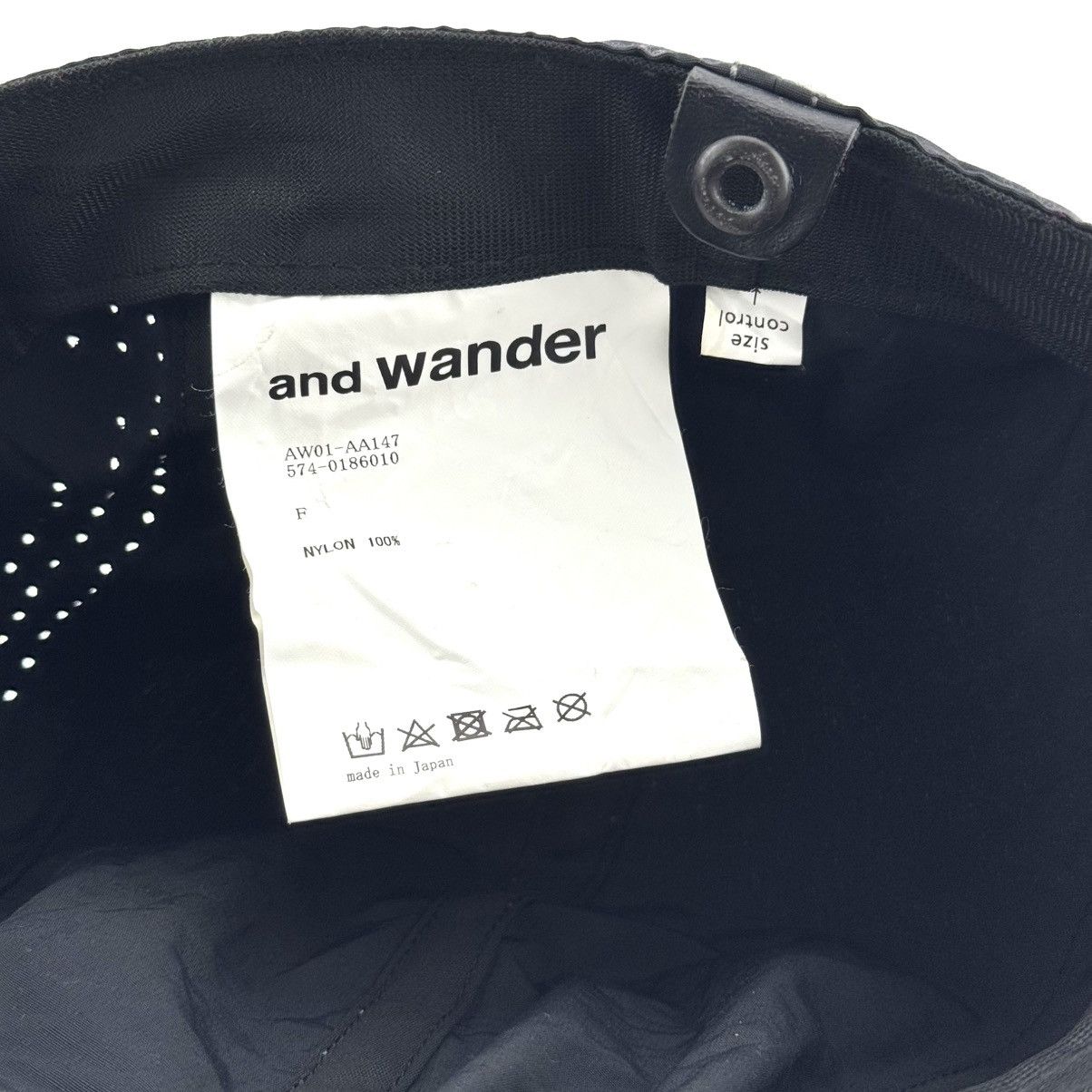 And Wander and wander AW01-AA147 Nylon Cap Size ONE SIZE - 7 Thumbnail